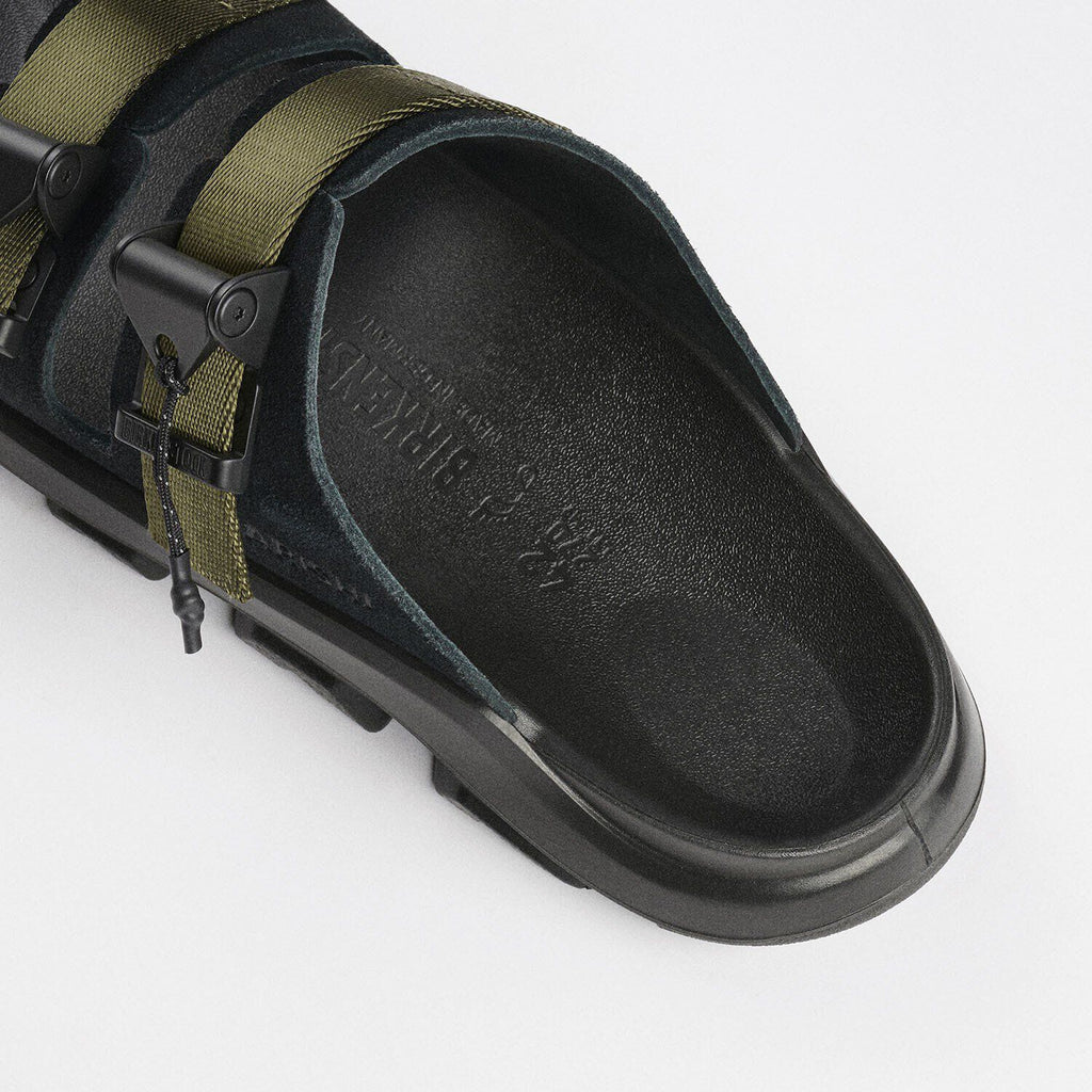 Mogami Terra Tech Nubuck Leather-Textile Olive