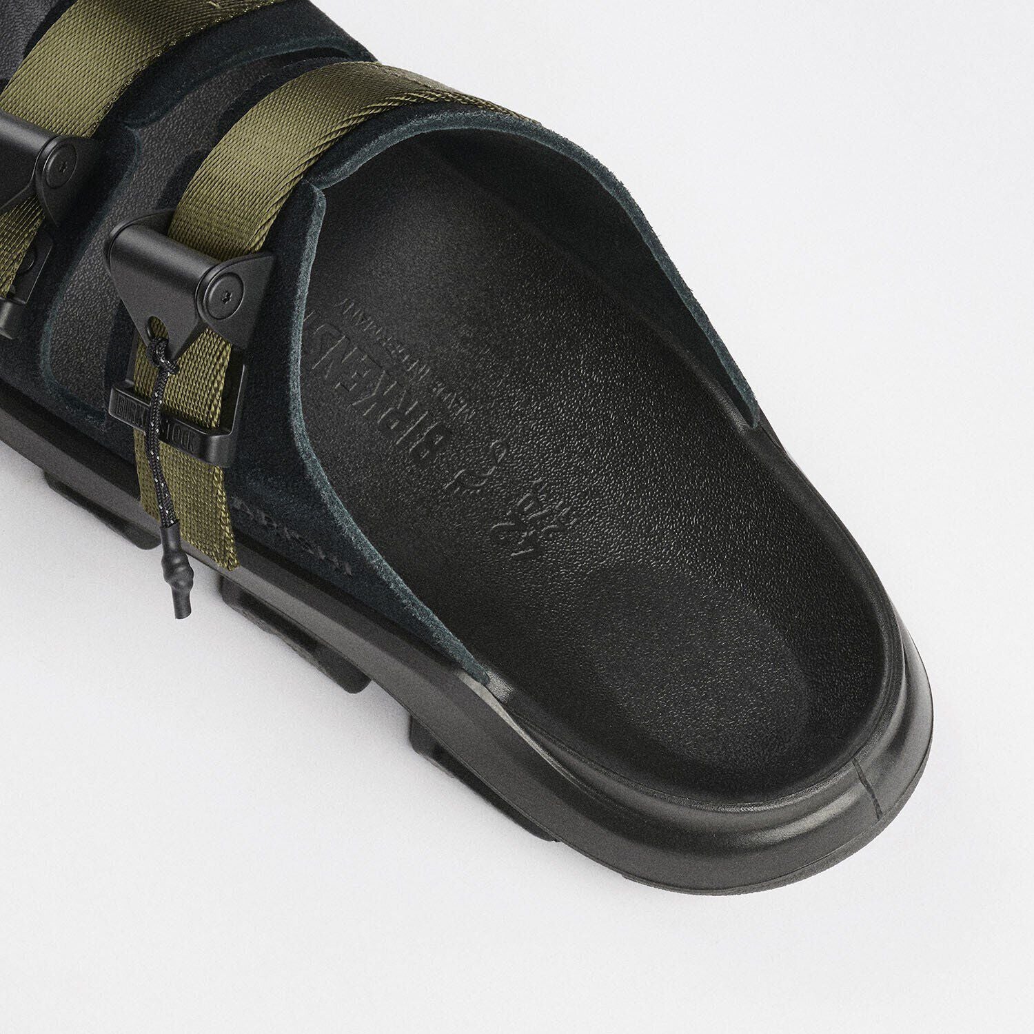 Mogami Terra Tech Nubuck Leather-Textile Olive