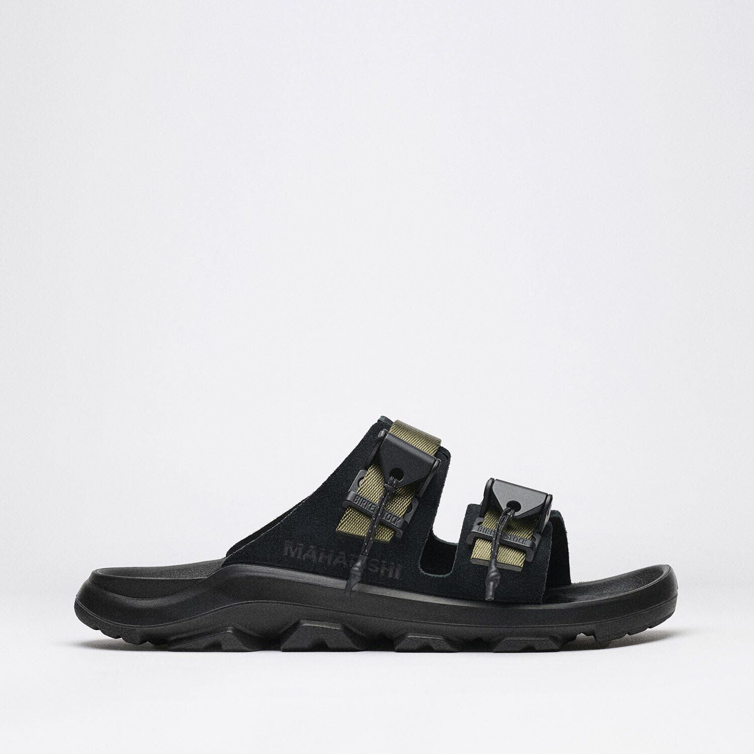 Mogami Terra Tech Nubuck Leather-Textile Olive