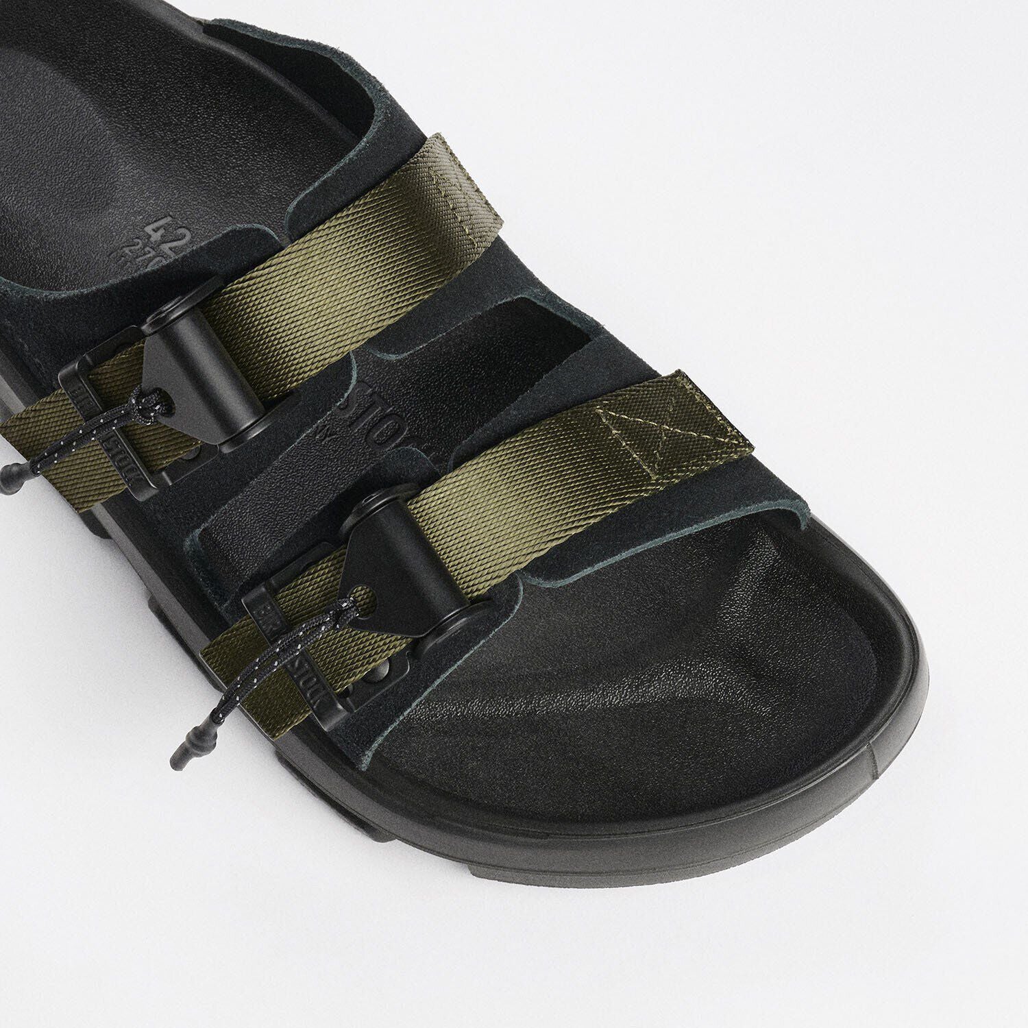 Mogami Terra Tech Nubuck Leather-Textile Olive