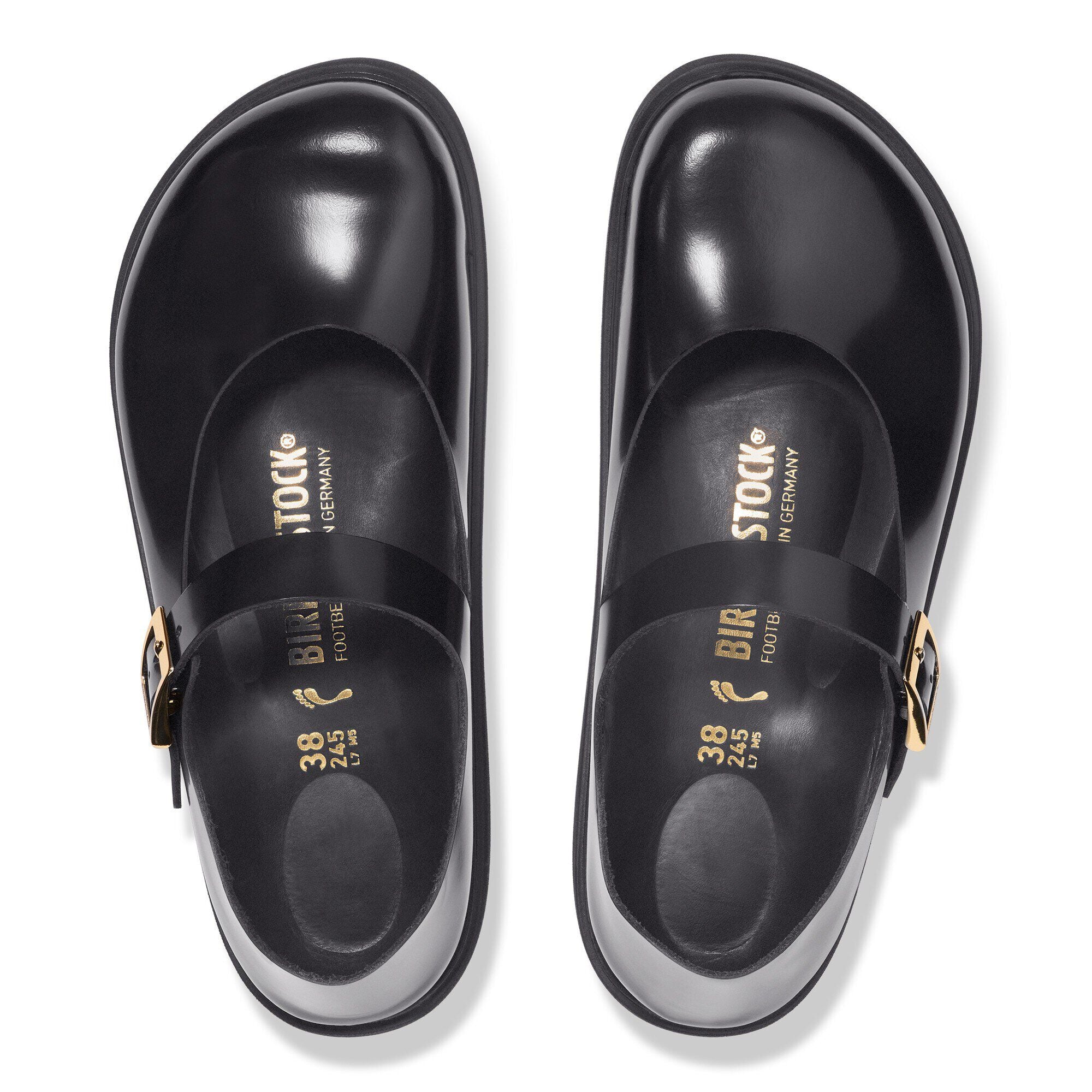 Mantova Cup Sole Natural Leather Patent