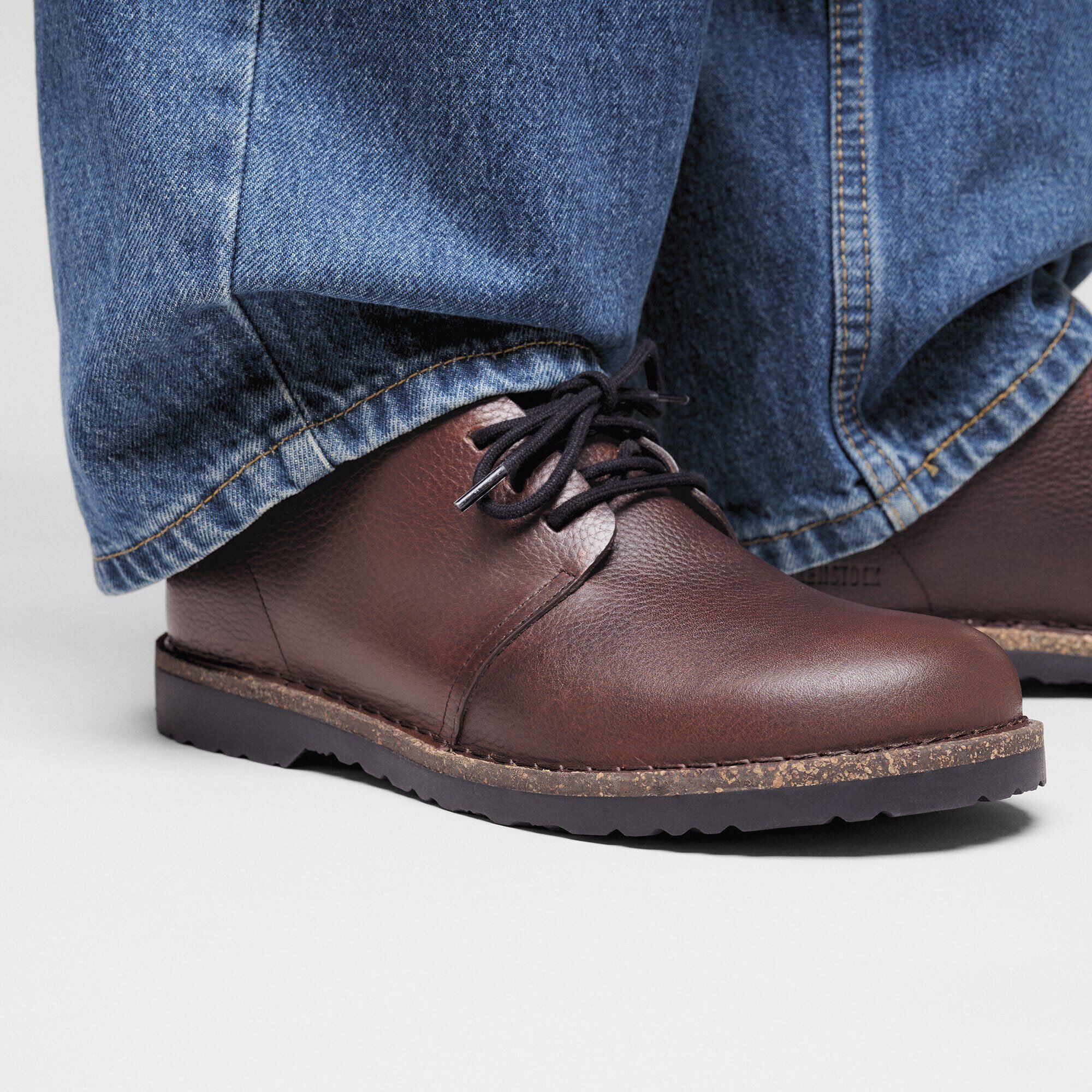 Uppsala Low Leather Chocolate