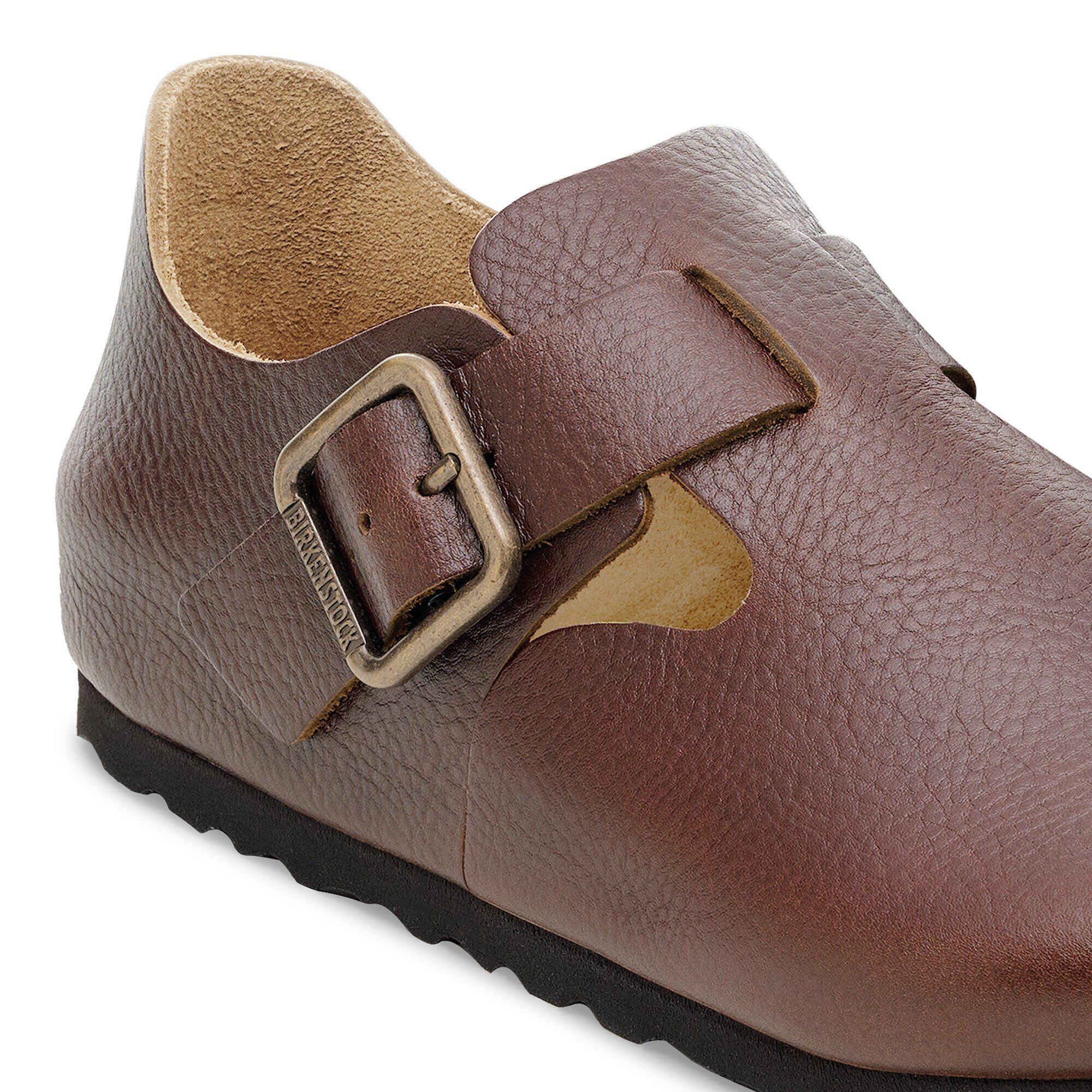 London Wire Buckle Natural Leather