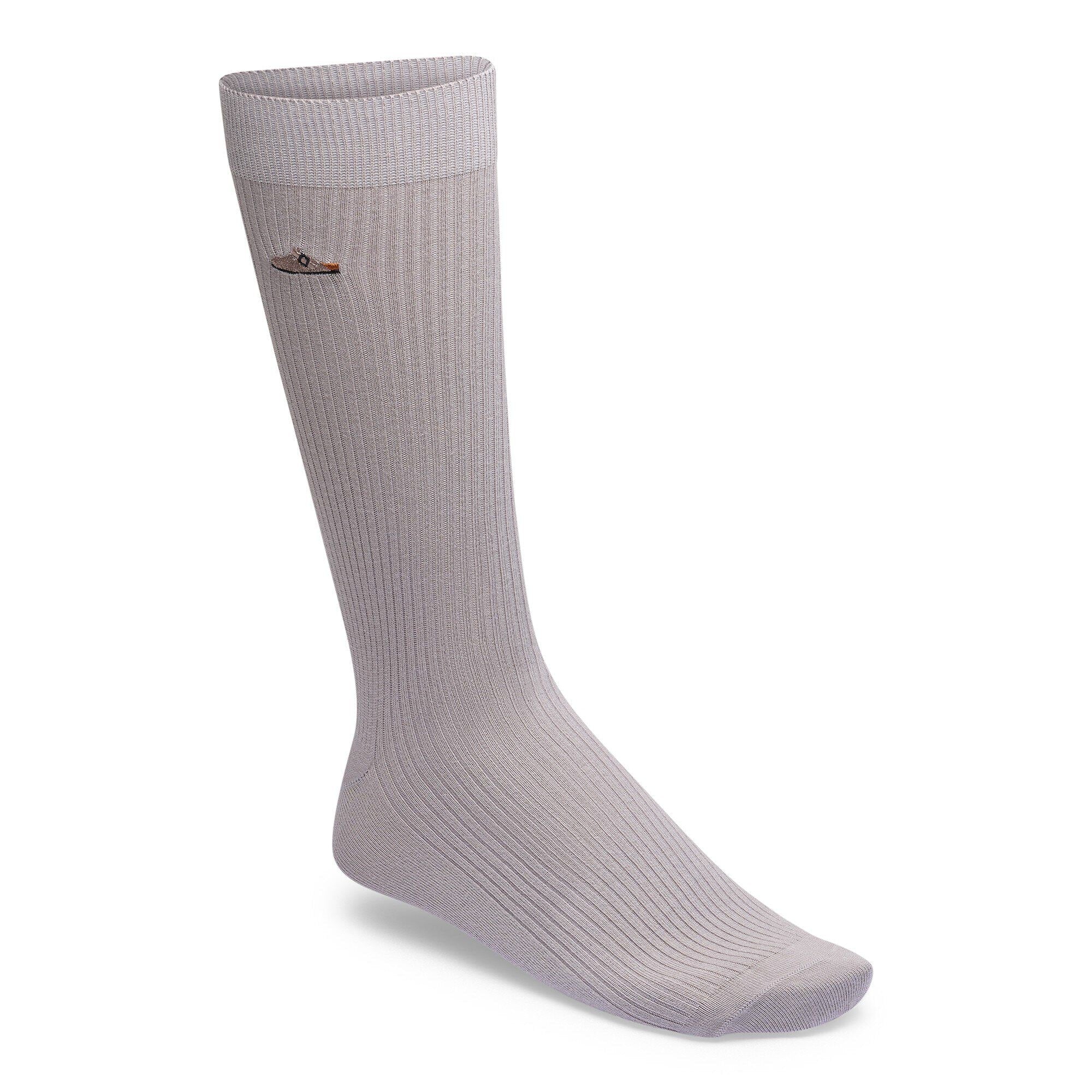 Cotton Ribbed Socks Cotton/Polyamid/Elastane