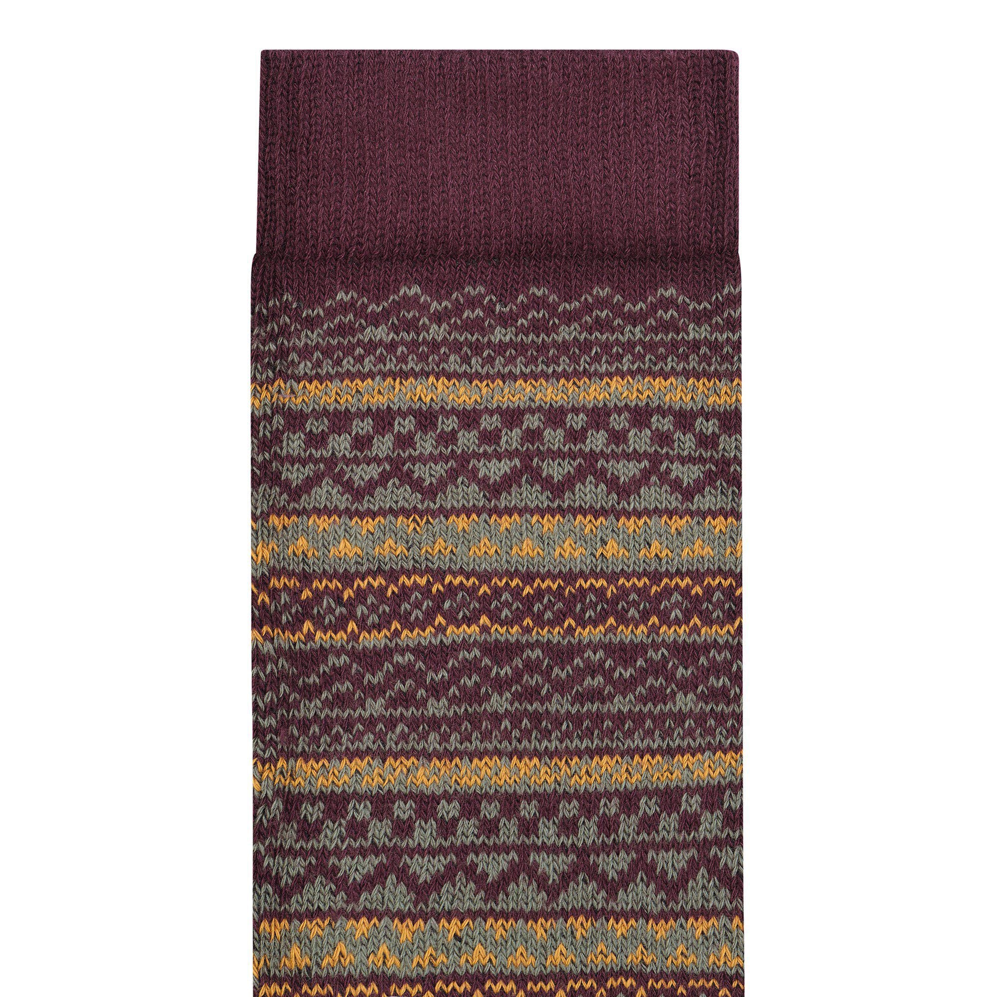 Cotton Pattern Cotton-Polyamide-Elastane Zinfandel