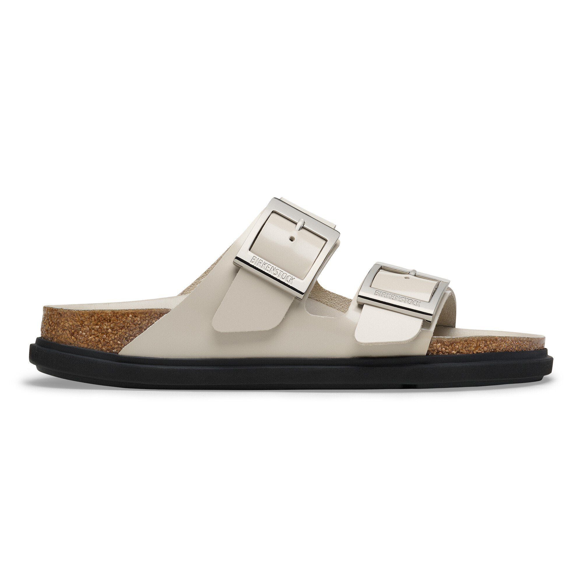 Arizona Droplet Buckle Natural Leather Patent