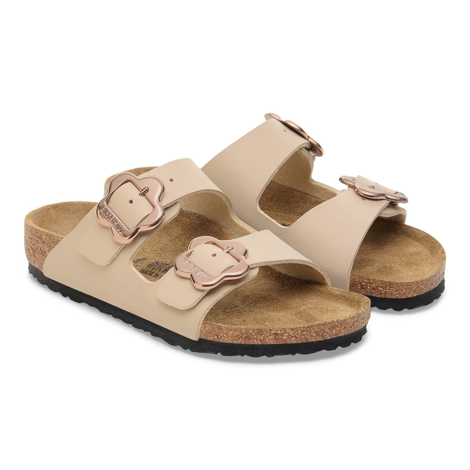 Arizona Flower Buckle Kids Birko-Flor