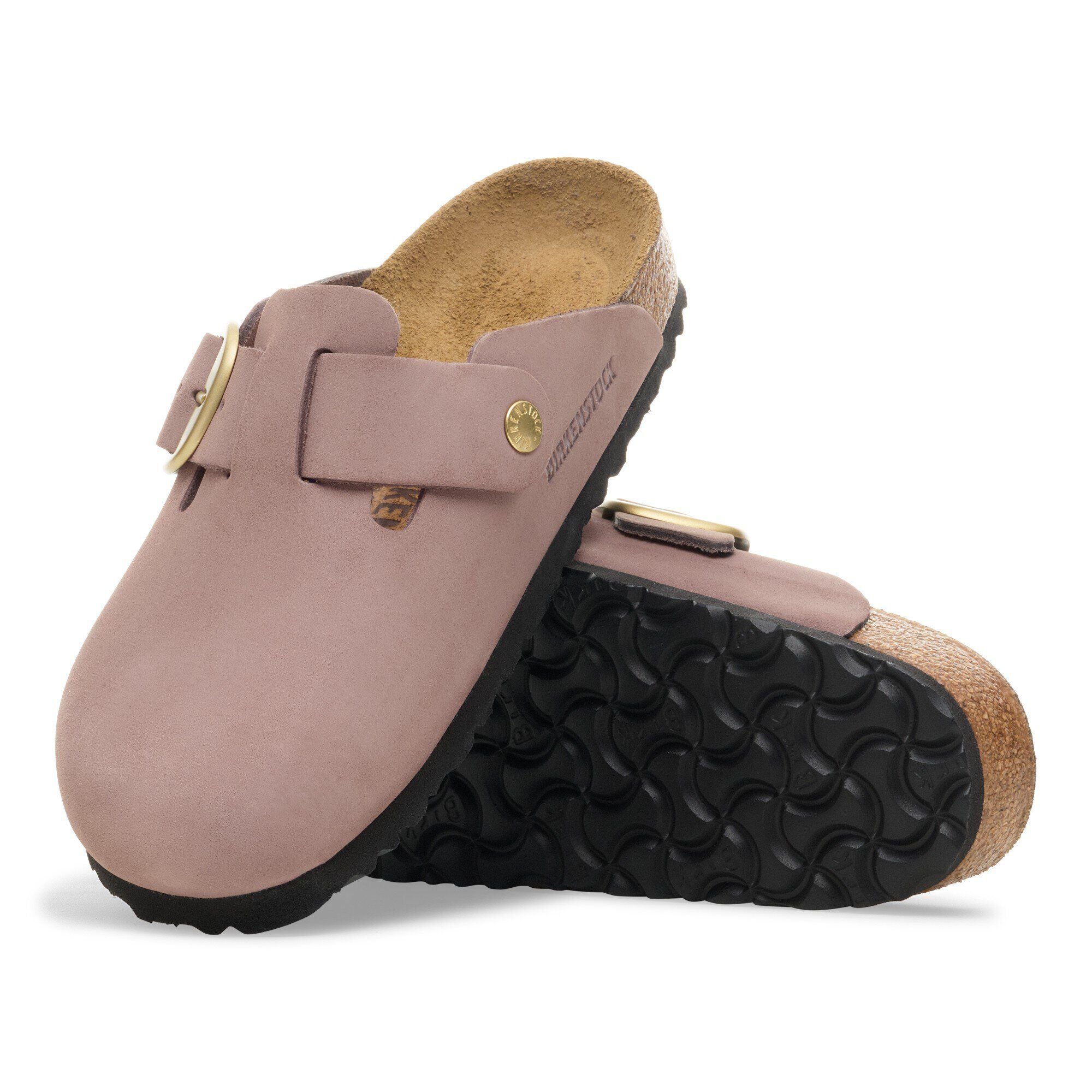 Boston Big Buckle Nubuck Leather