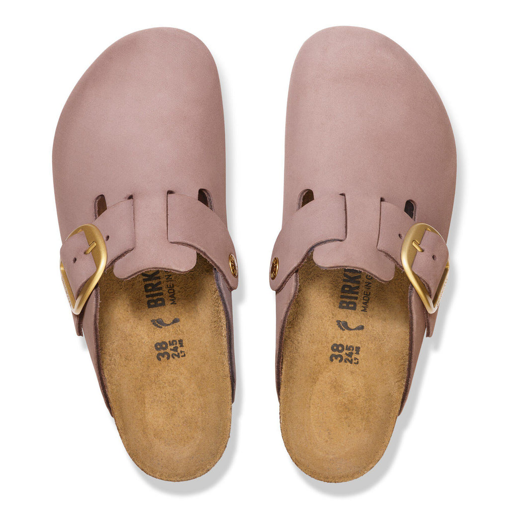 Boston Big Buckle Nubuck Leather
