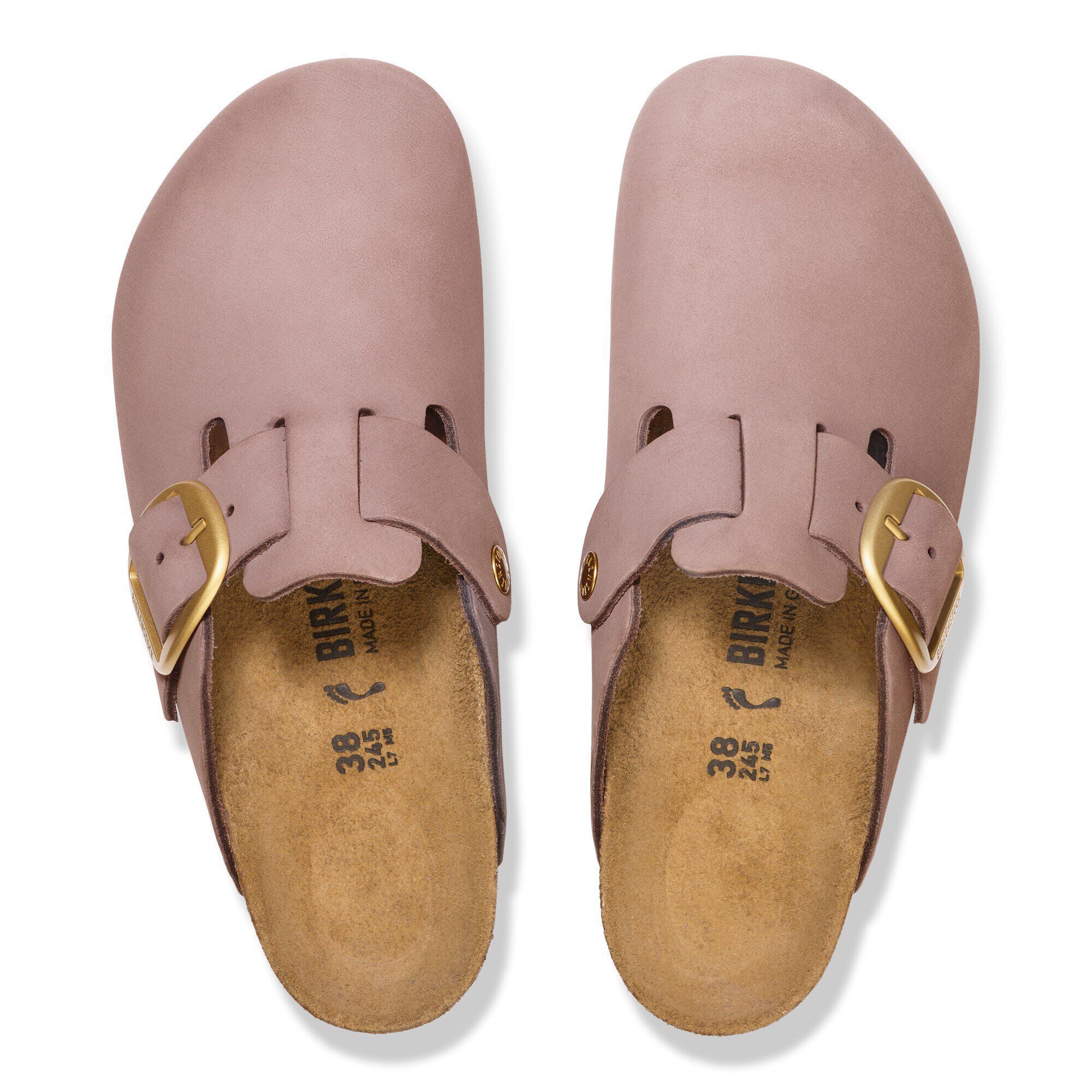 Boston Big Buckle Nubuck Leather