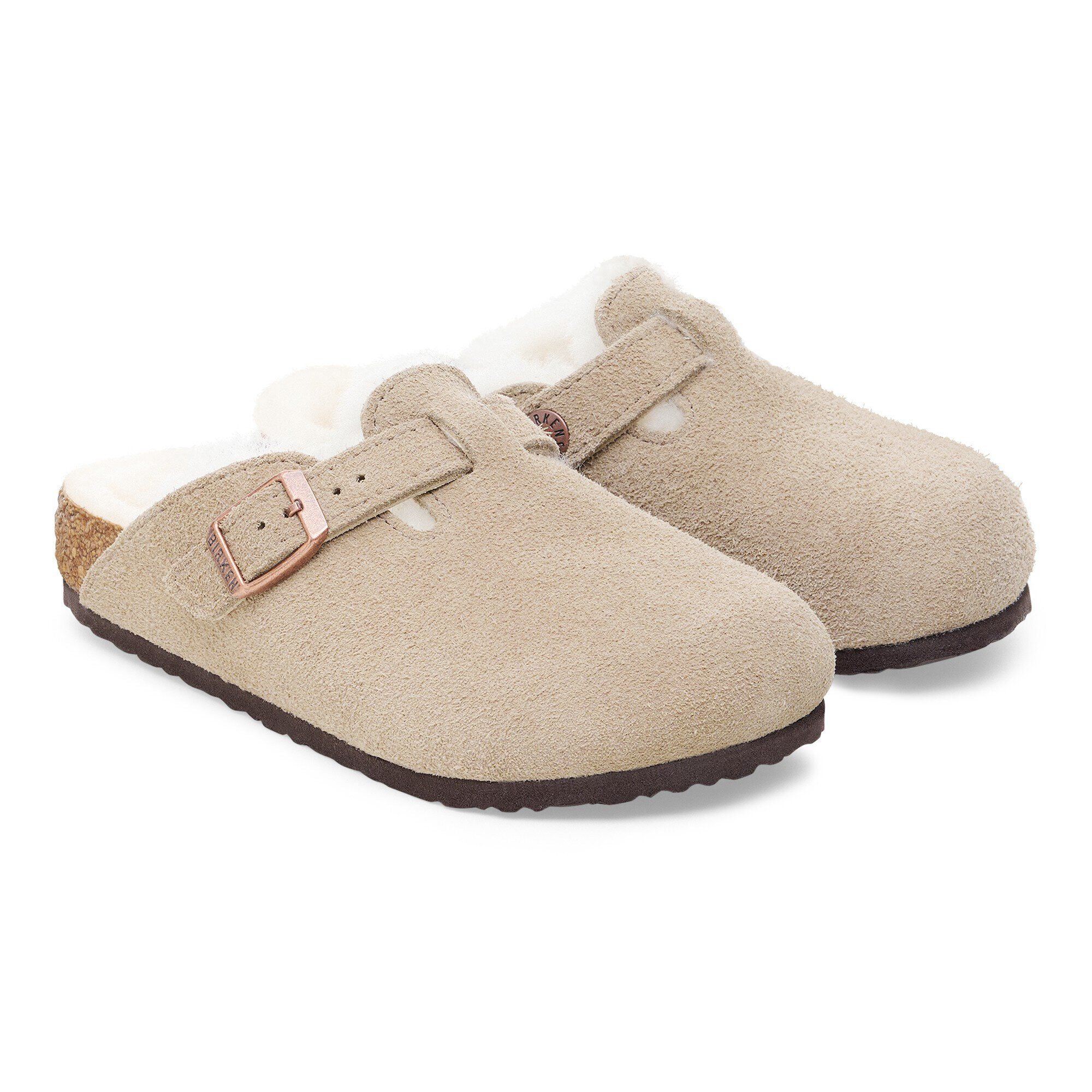 Boston Shearling Kids Suede Leather/Fur