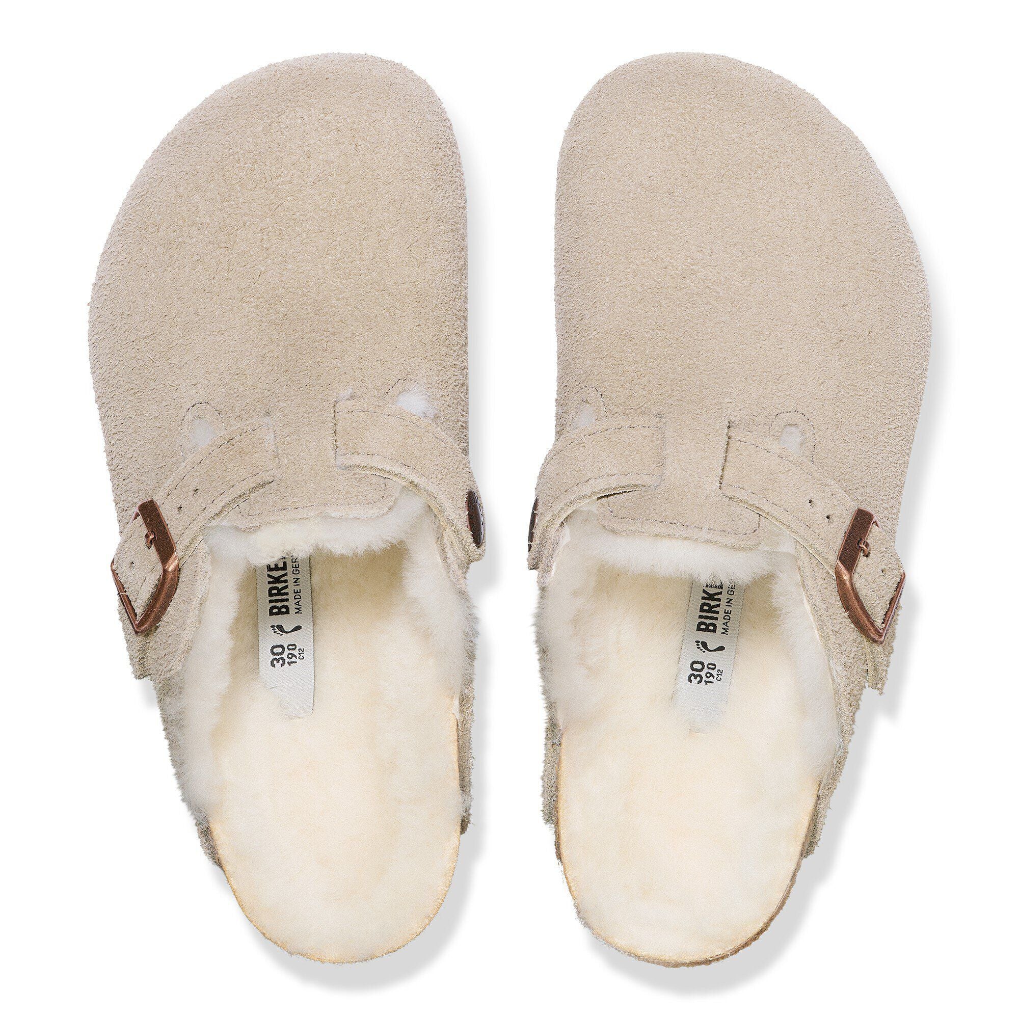 Boston Shearling Kids Suede Leather/Fur