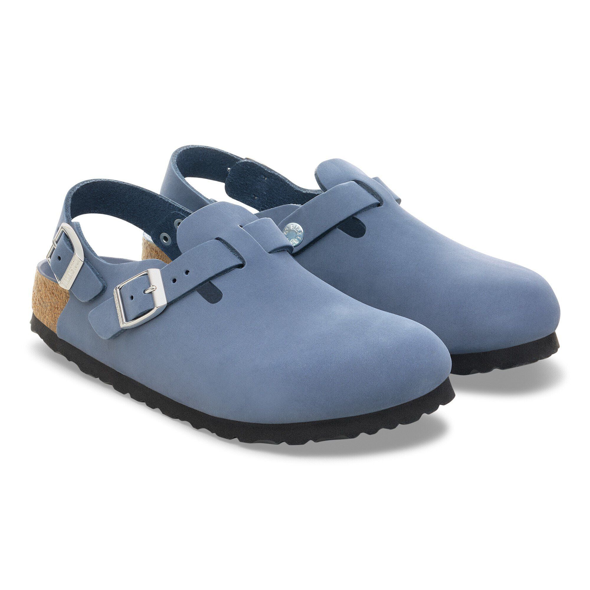 Tokio Nubuck Leather Stone Blue
