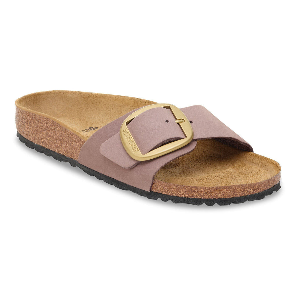 Madrid Big Buckle Nubuck Leather