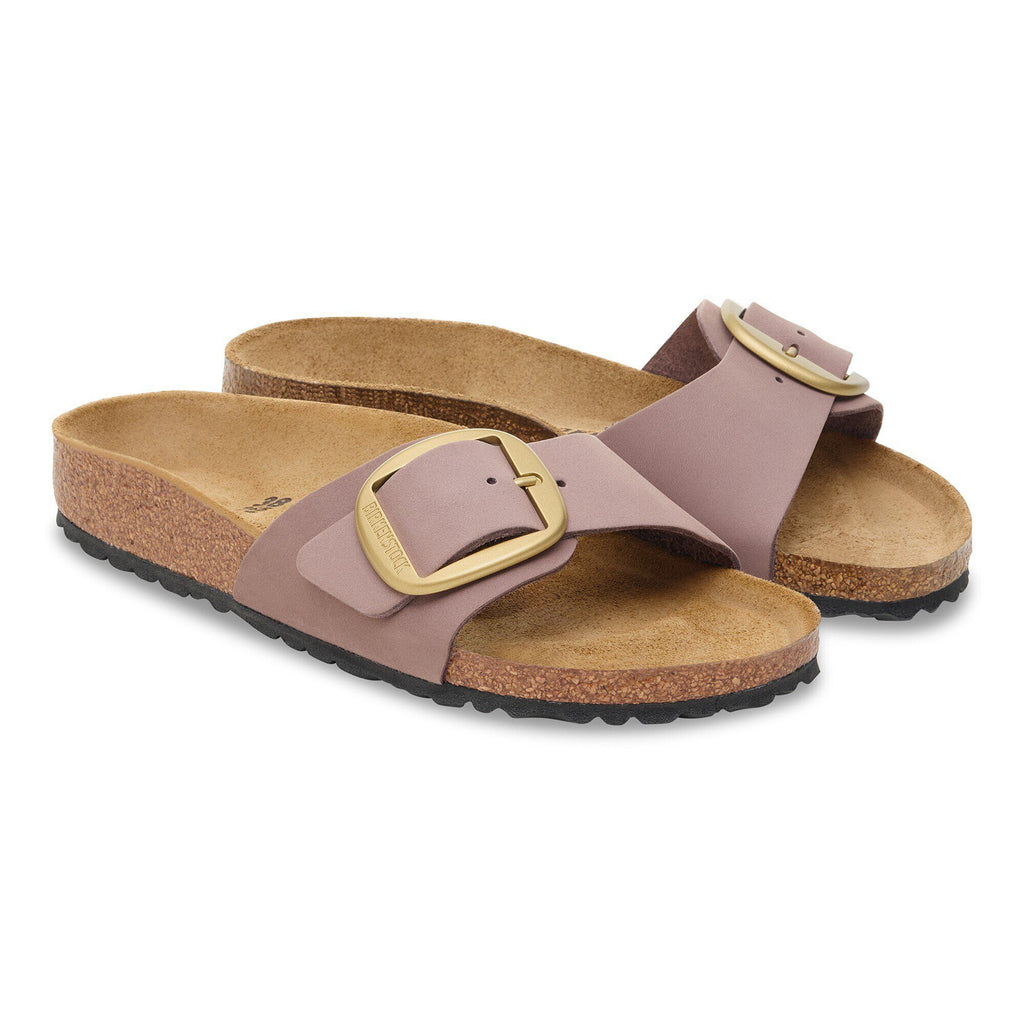 Madrid Big Buckle Nubuck Leather