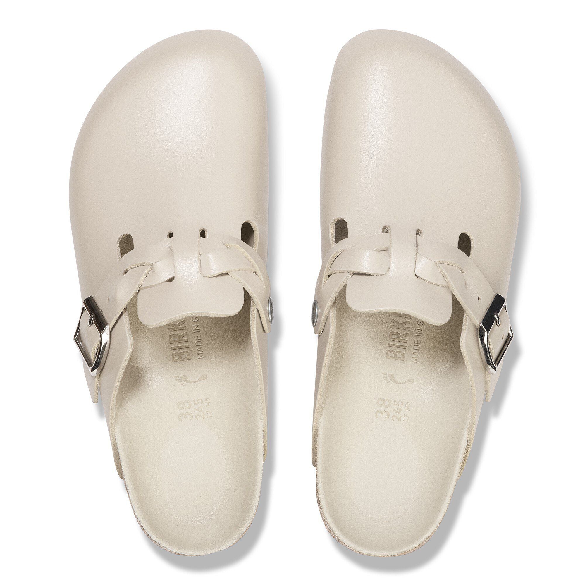 Boston Braided Natural Leather