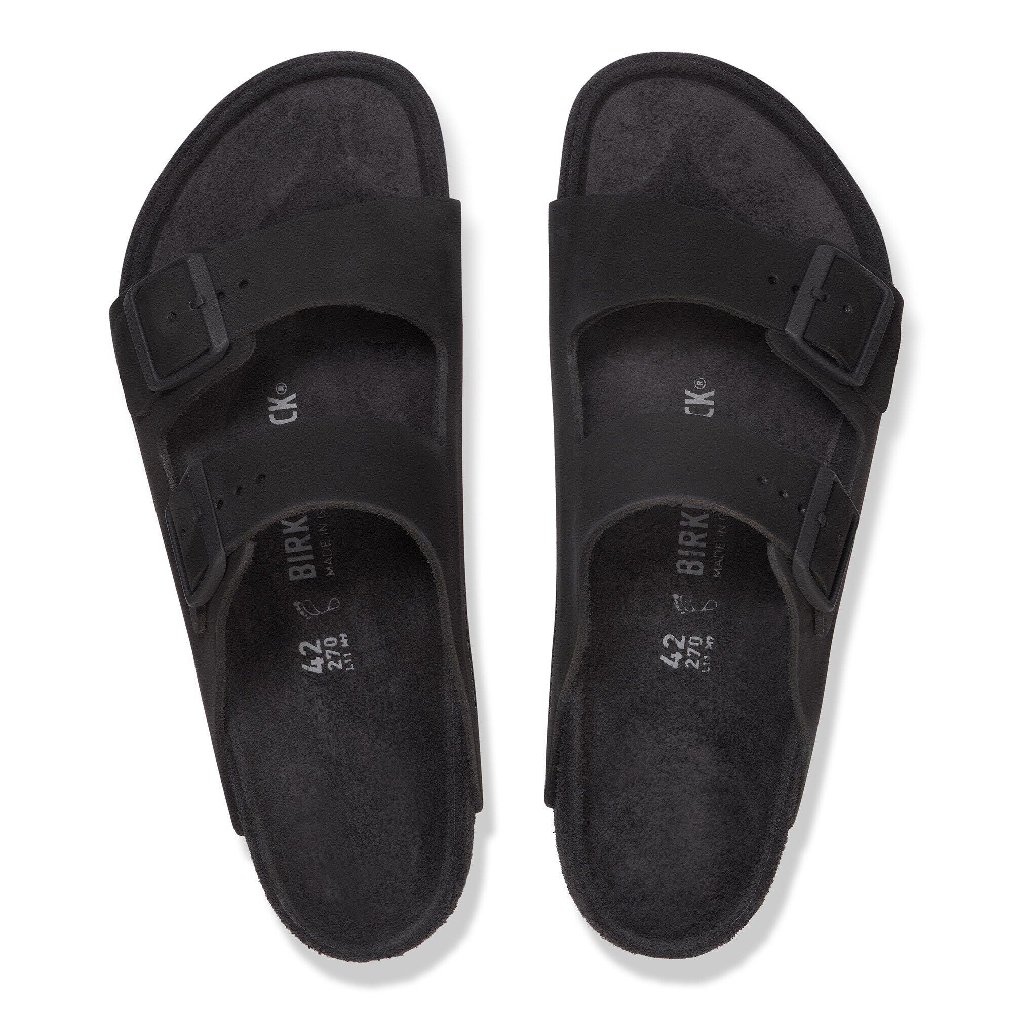Arizona Nubuck Leather Black