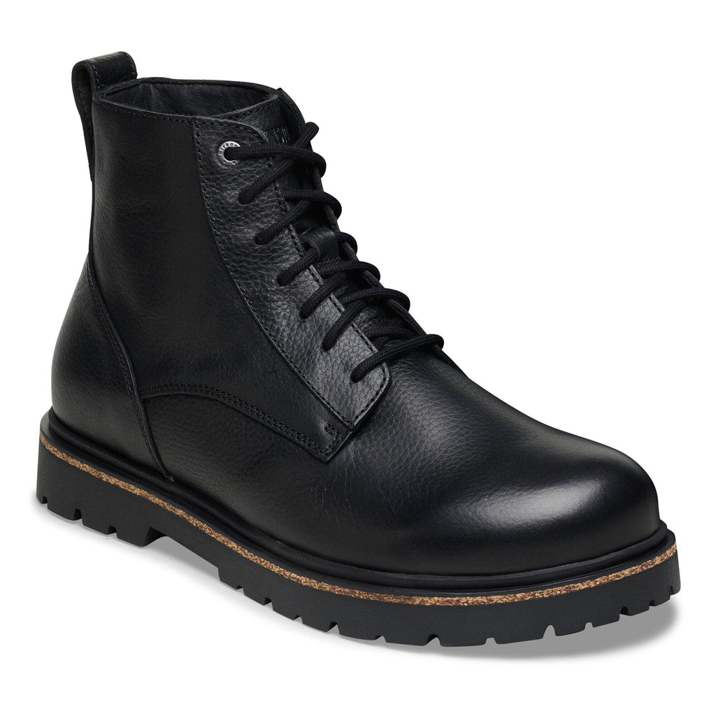 Highwood Lace Mid Women Leather Black