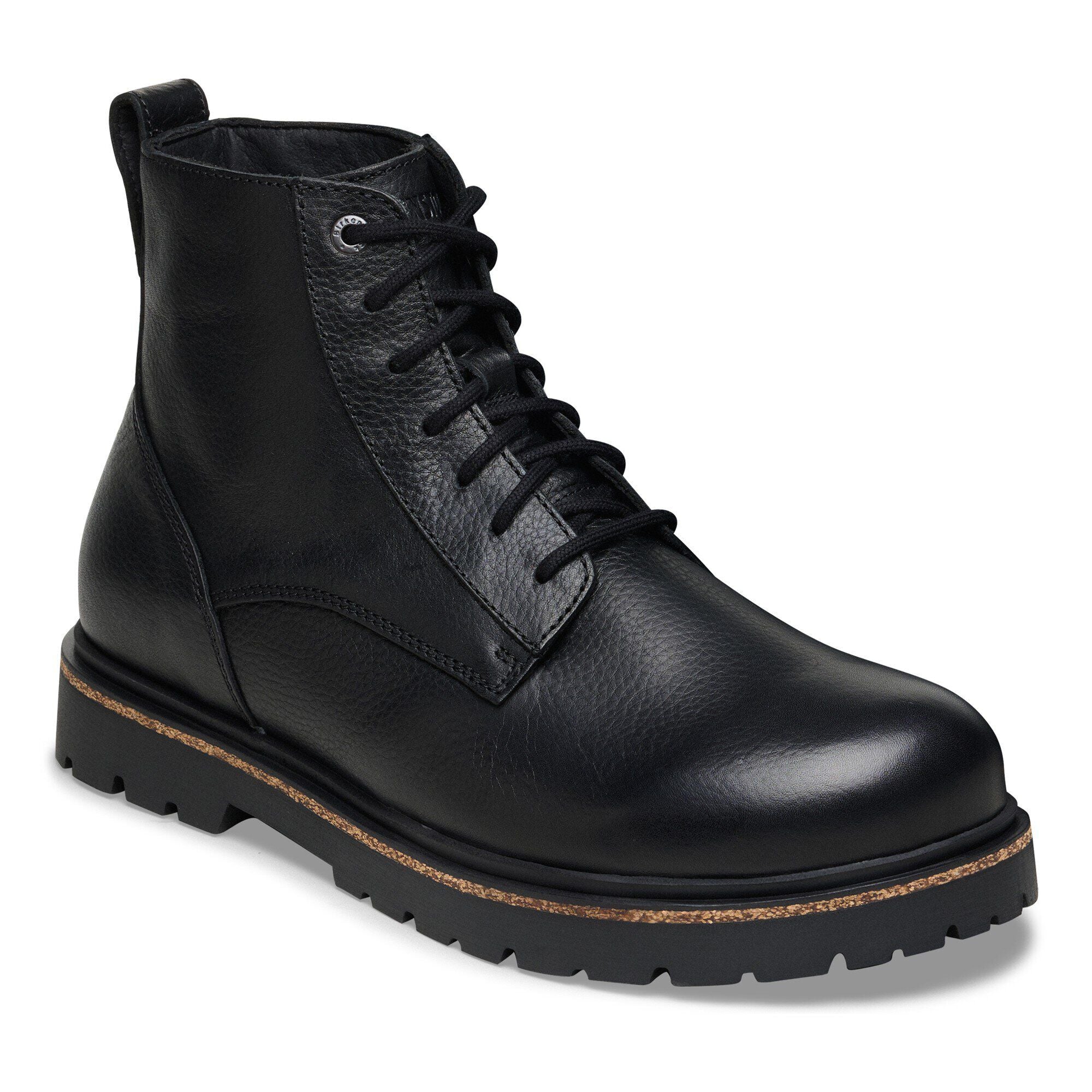 Highwood Lace Mid Women Leather Black