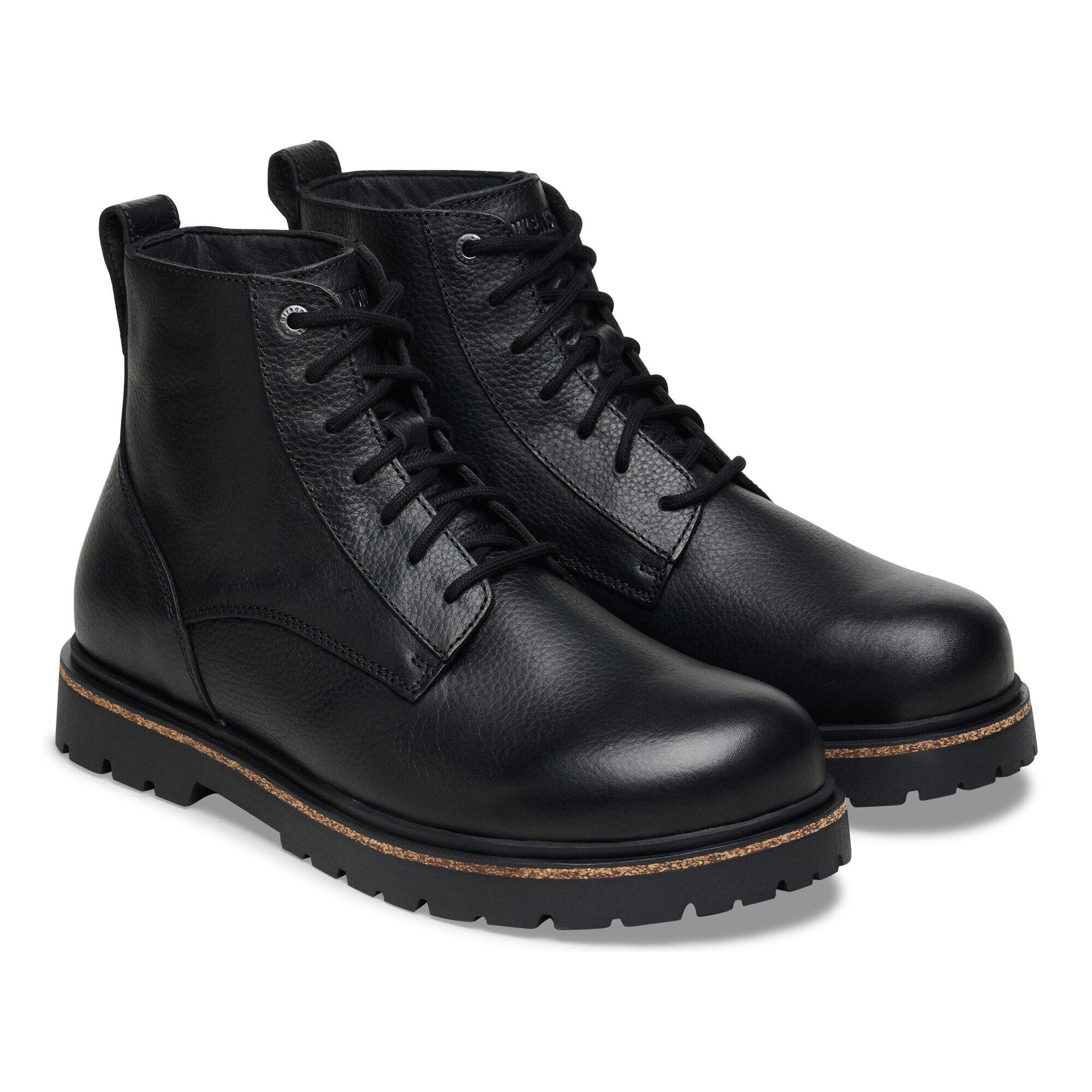 Highwood Lace Mid Women Leather Black