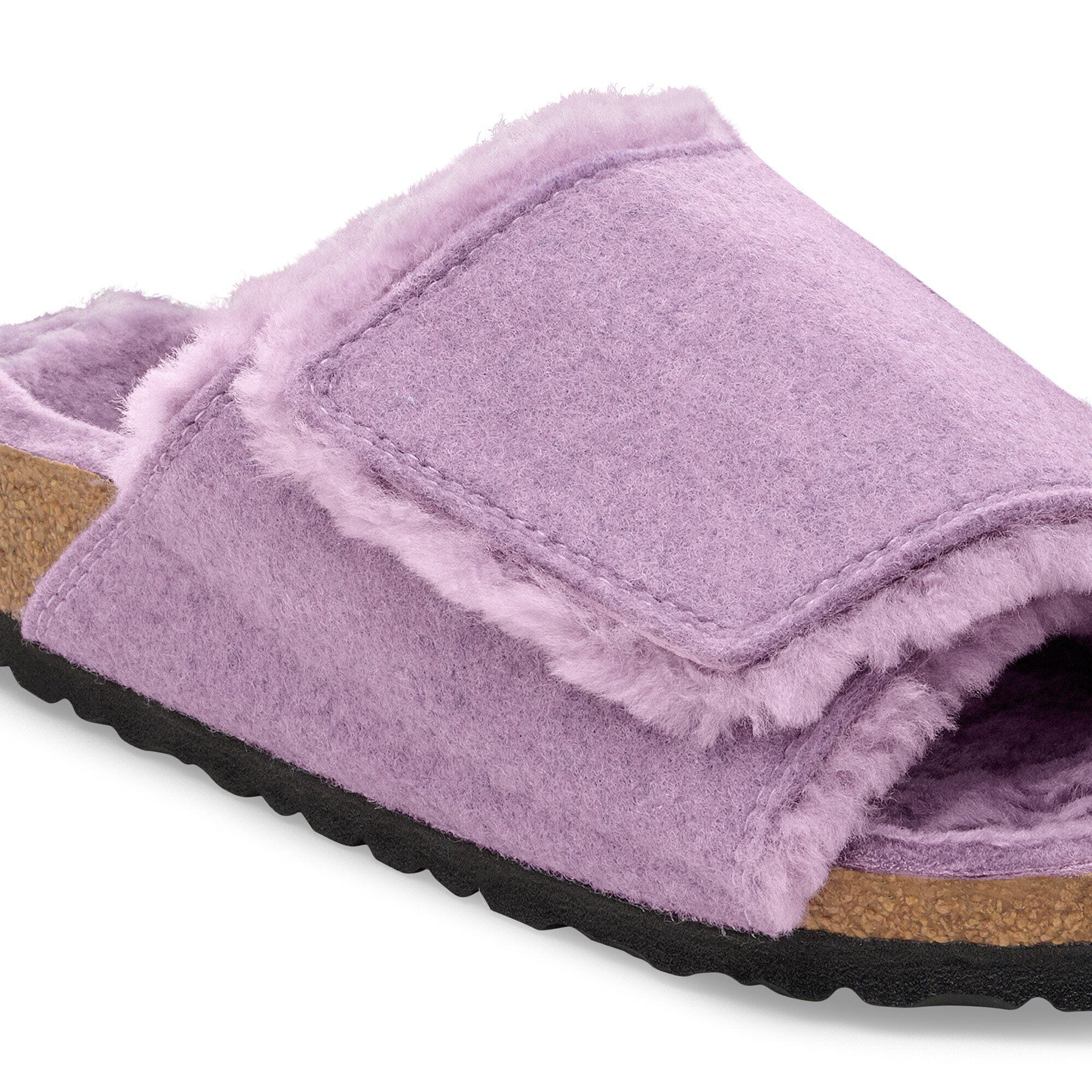Solana Shearling Felt Mauve