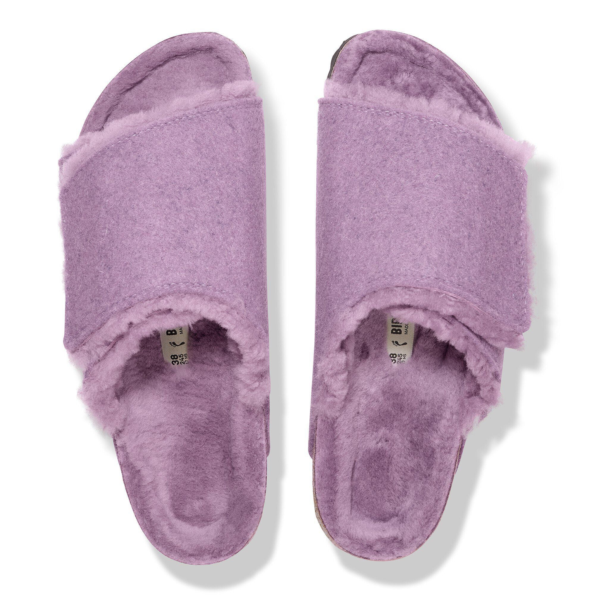 Solana Shearling Felt Mauve