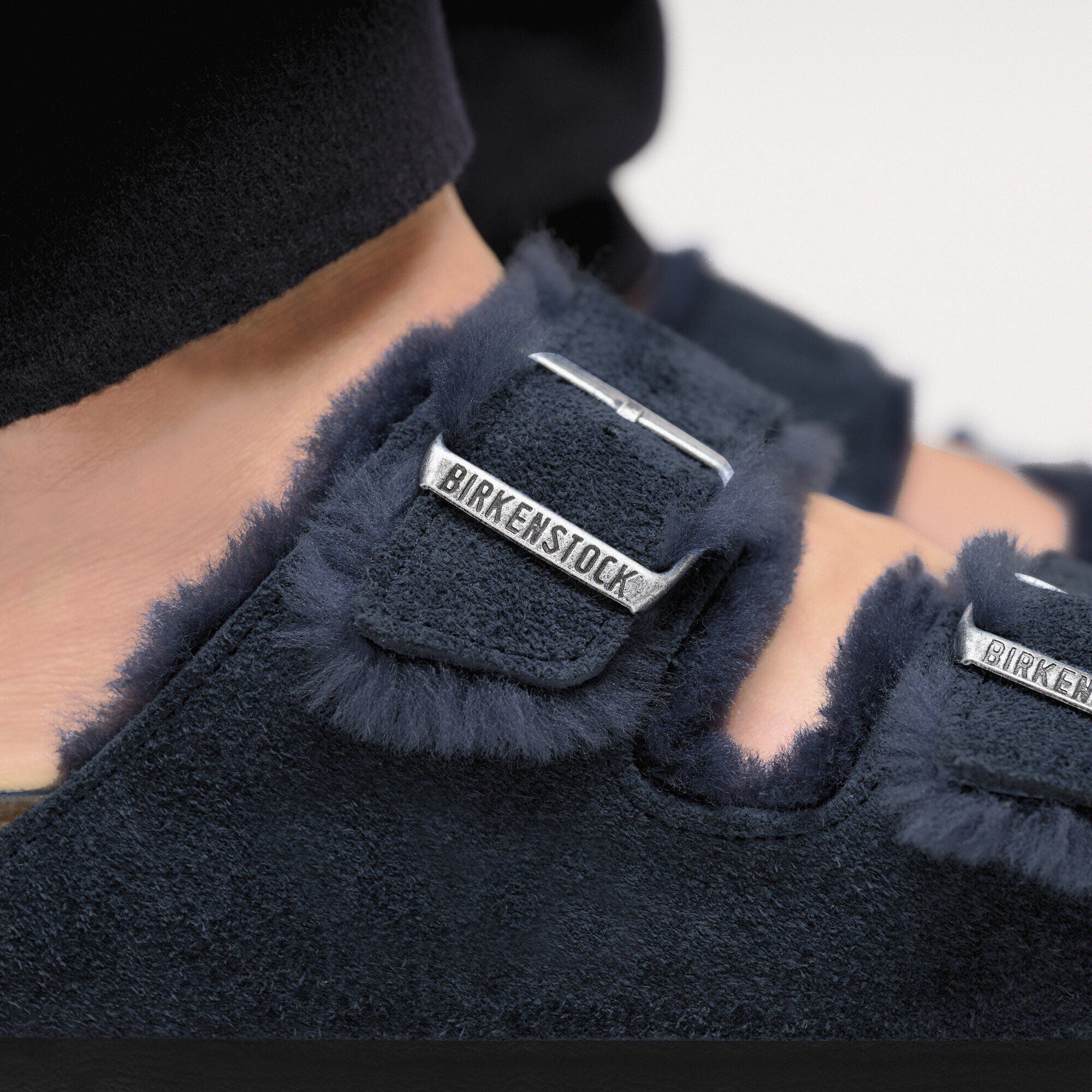 Arizona Shearling Suede Leather/Fur