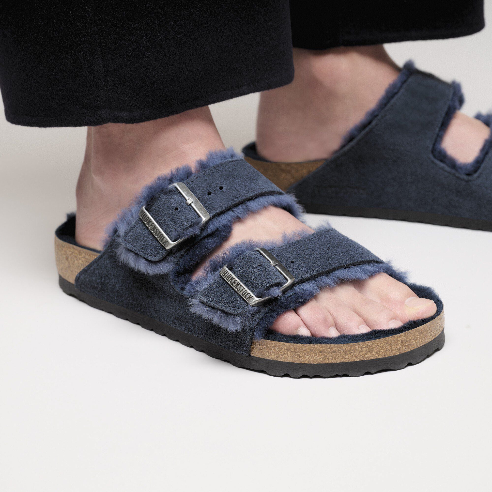 Arizona Shearling Suede Leather/Fur