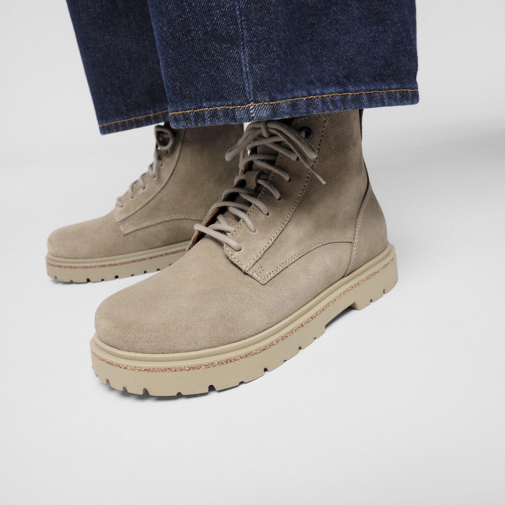 Highwood Lace Mid Women Suede Leather