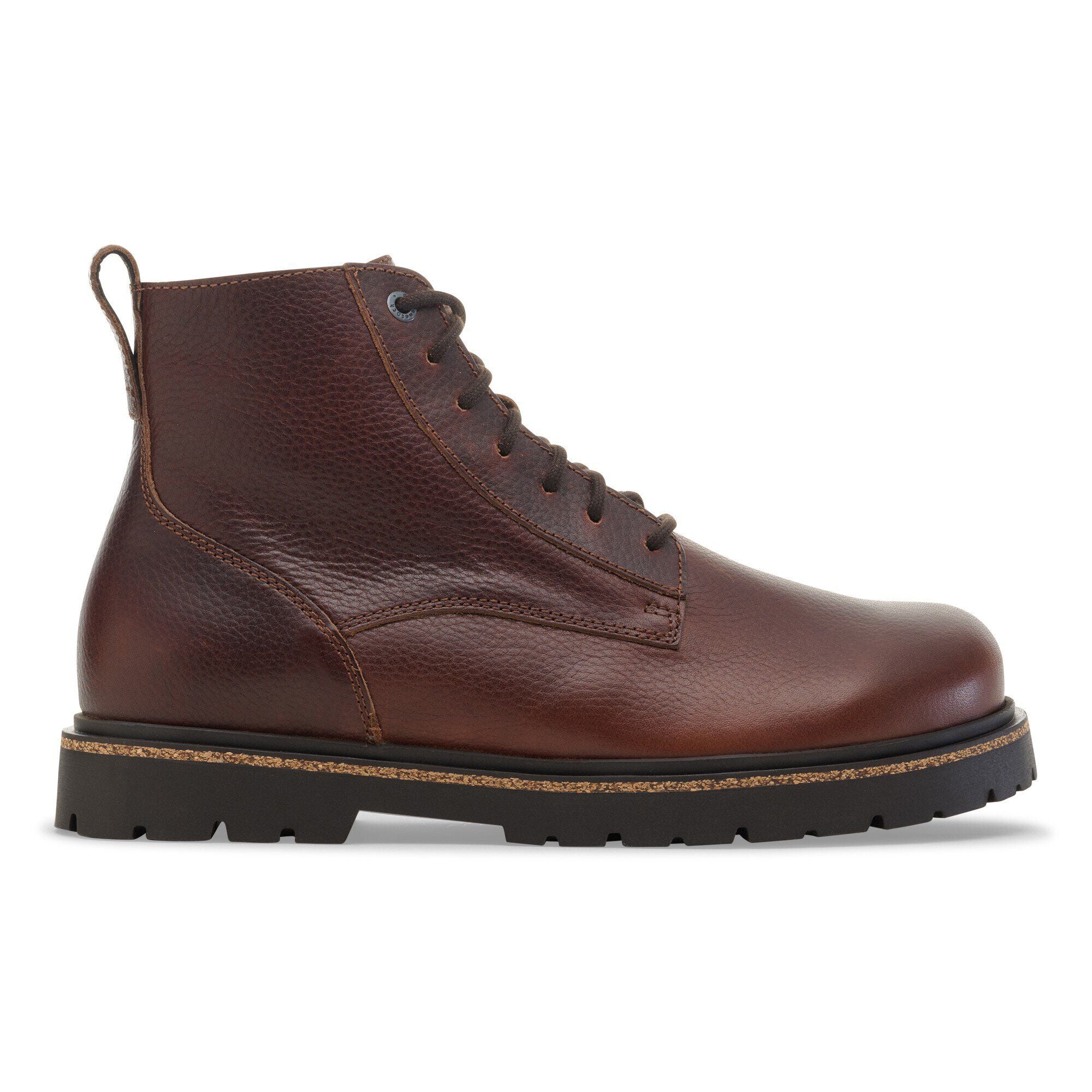 Highwood Lace Mid Men Leather Chocolate