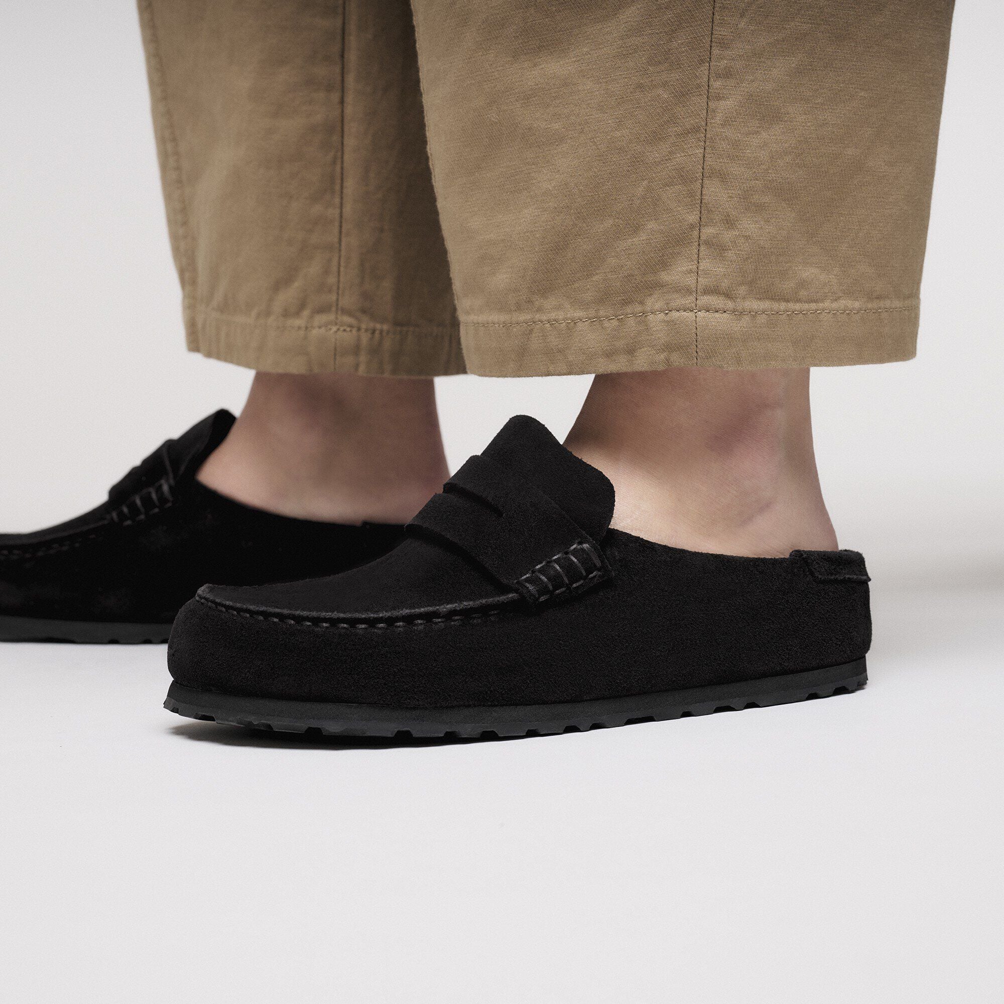 Naples Wrapped Suede Leather