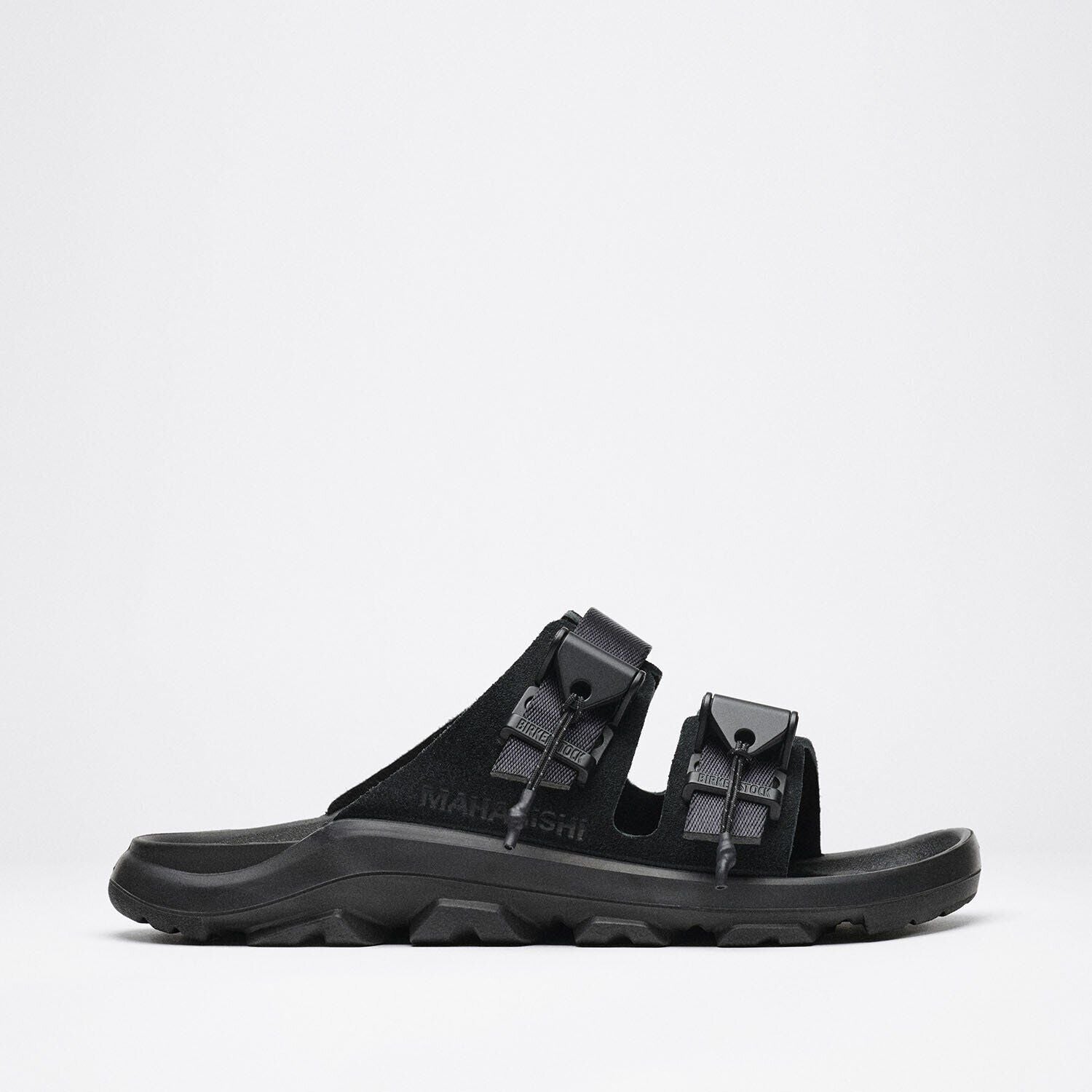 Maharishi Pack Nubuck Leather-Textile Black