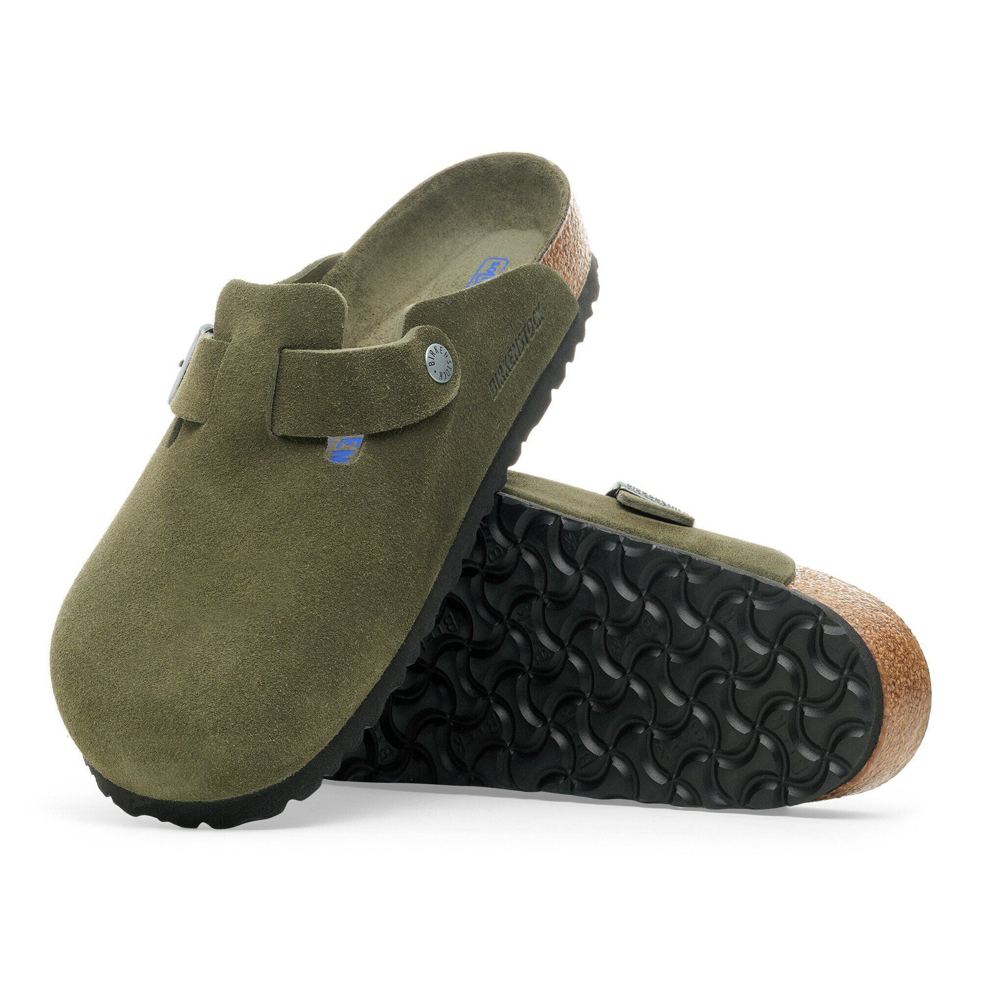 Boston Soft Footbed Suede Leather
