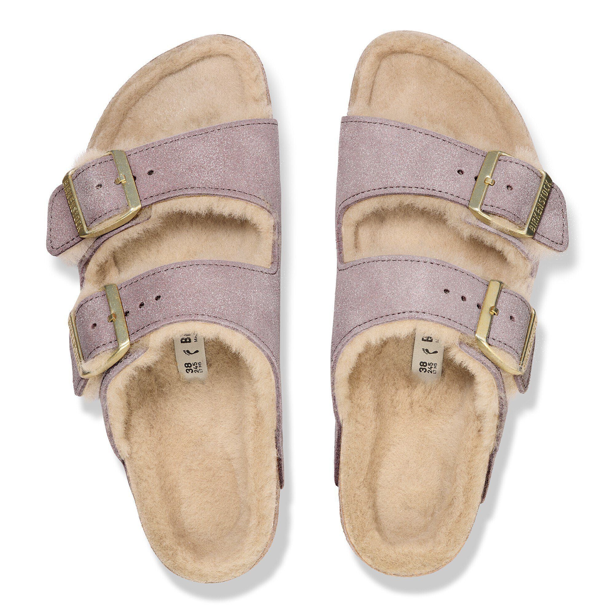 Arizona Shearling Suede Leather/Fur