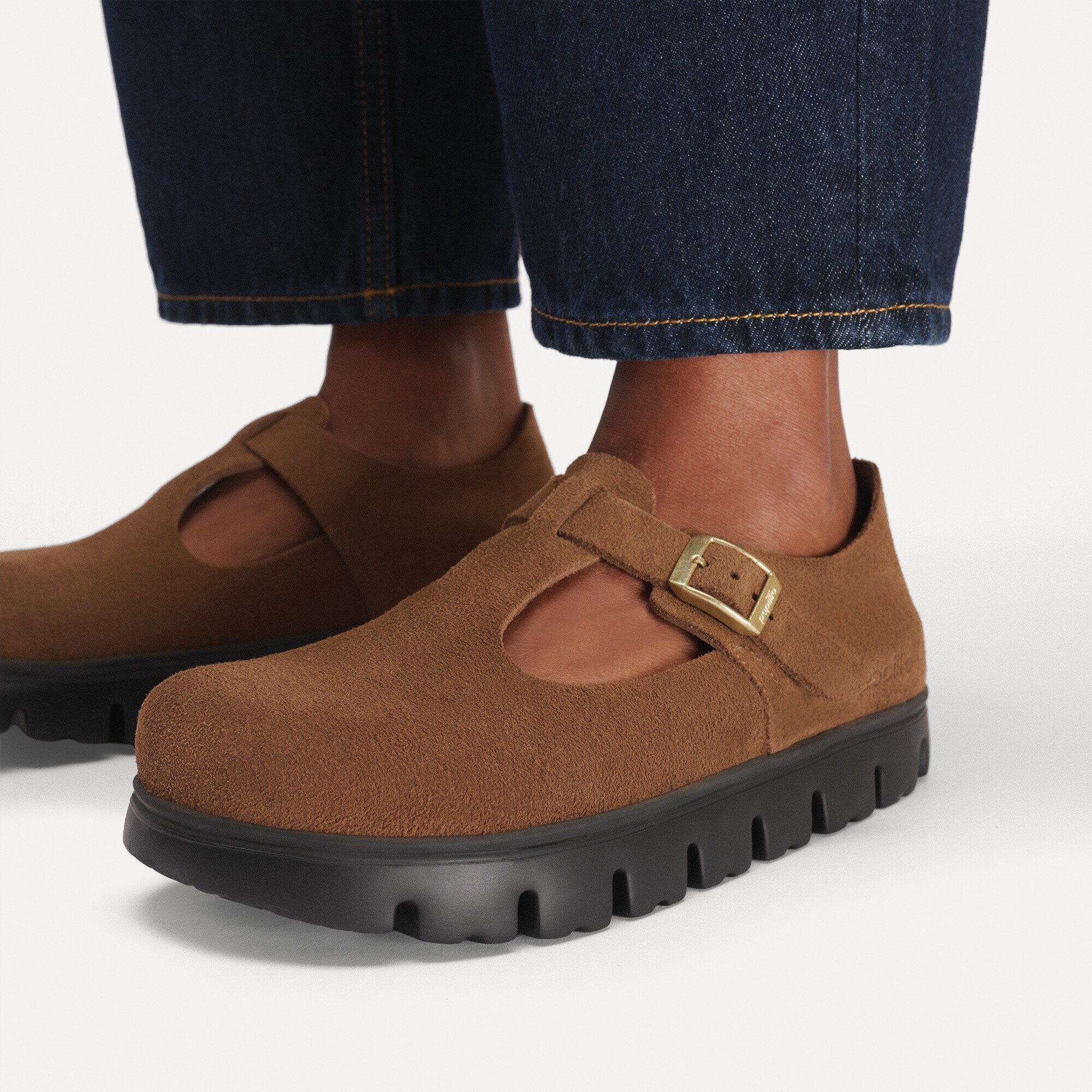 Paris Chunky Suede Leather