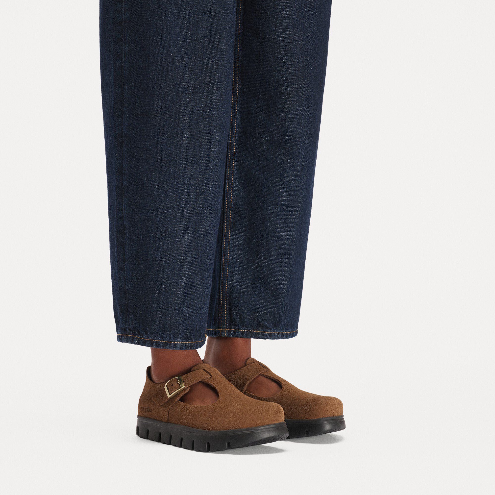 Paris Chunky Suede Leather