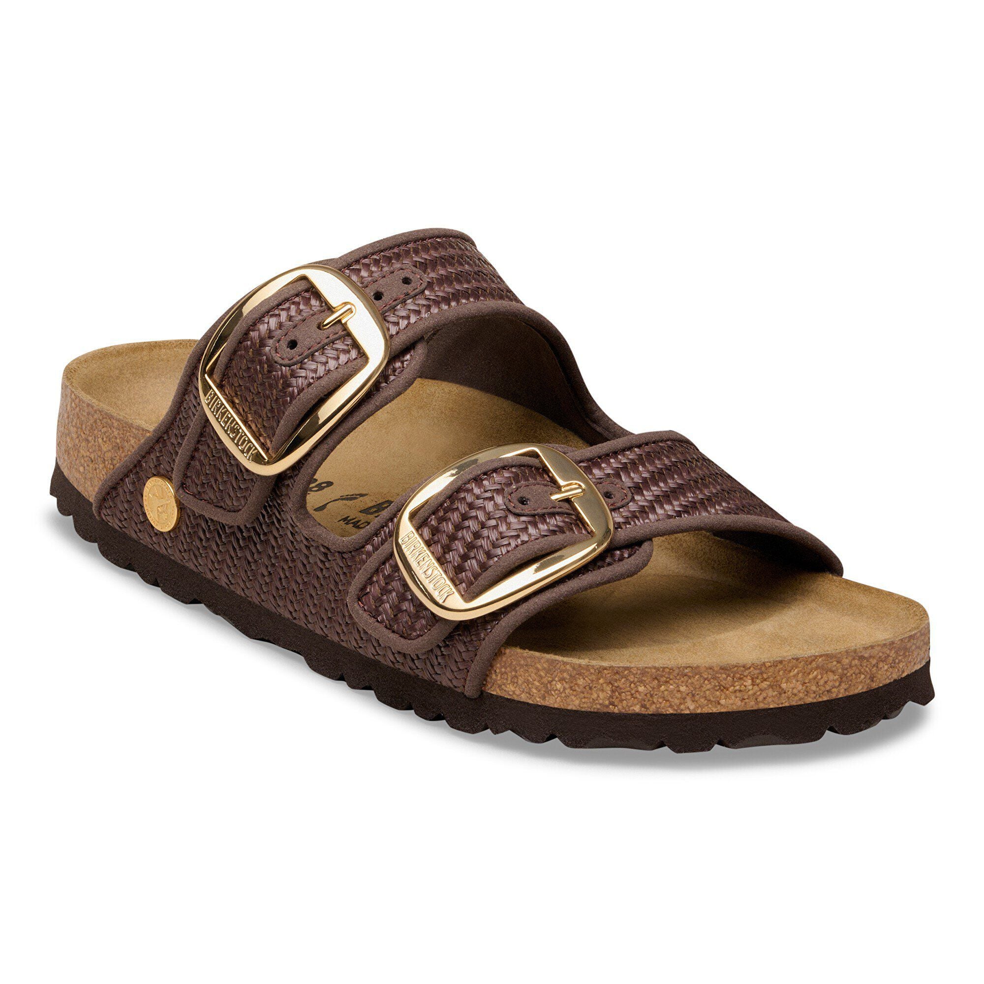 Arizona Big Buckle Raffia Textile
