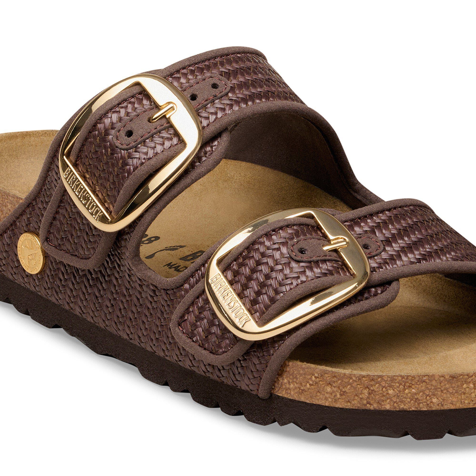 Arizona Big Buckle Raffia Textile