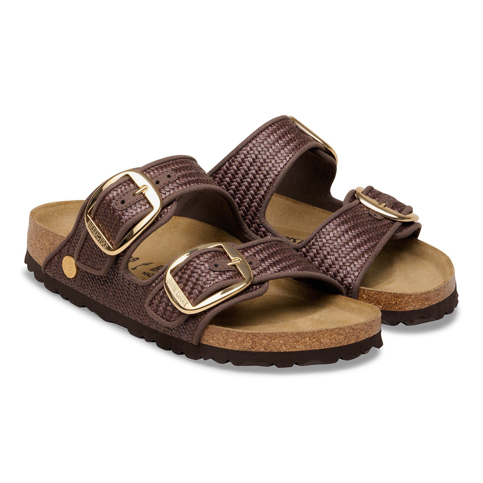 Arizona Big Buckle Raffia Textile