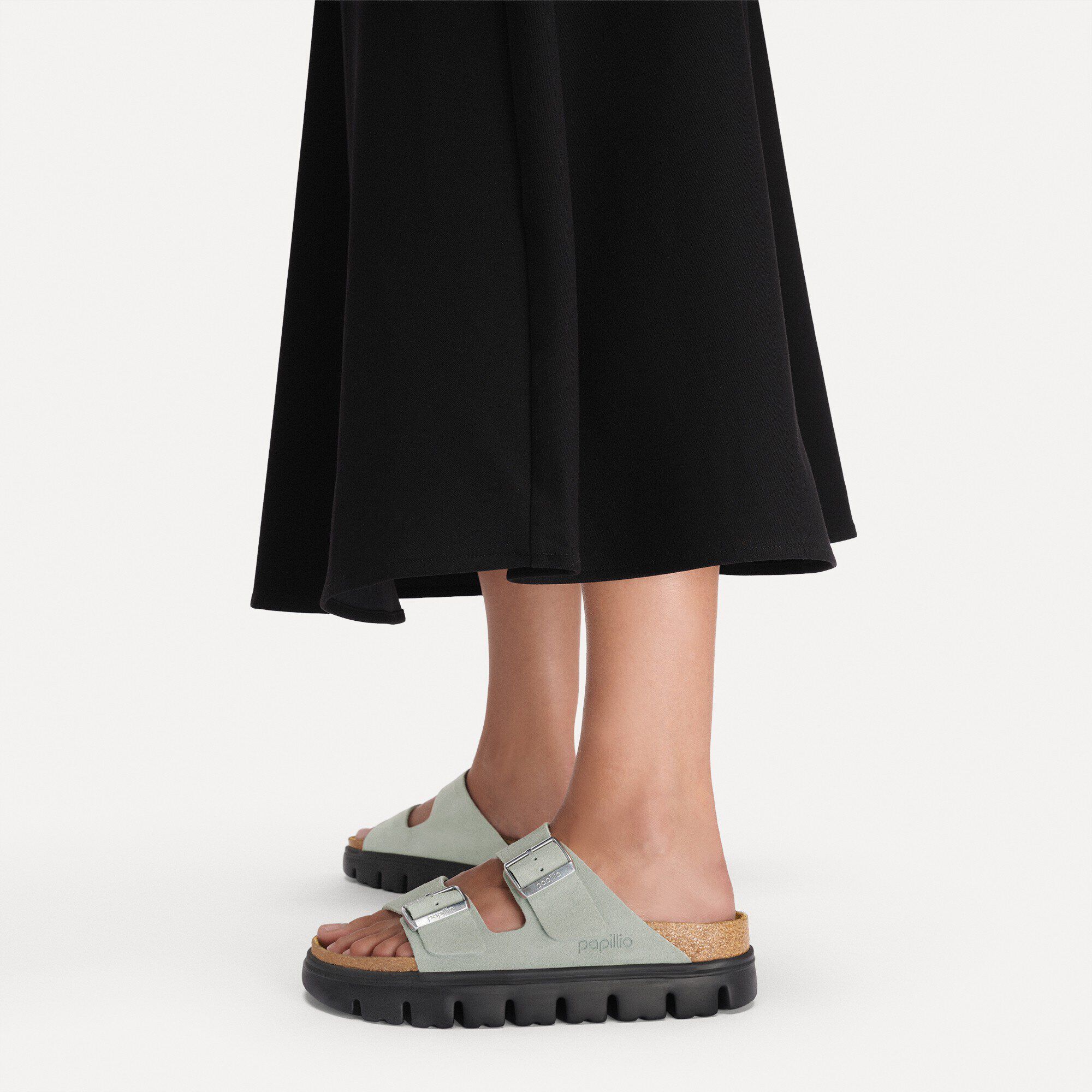 Arizona Platform Suede Leather