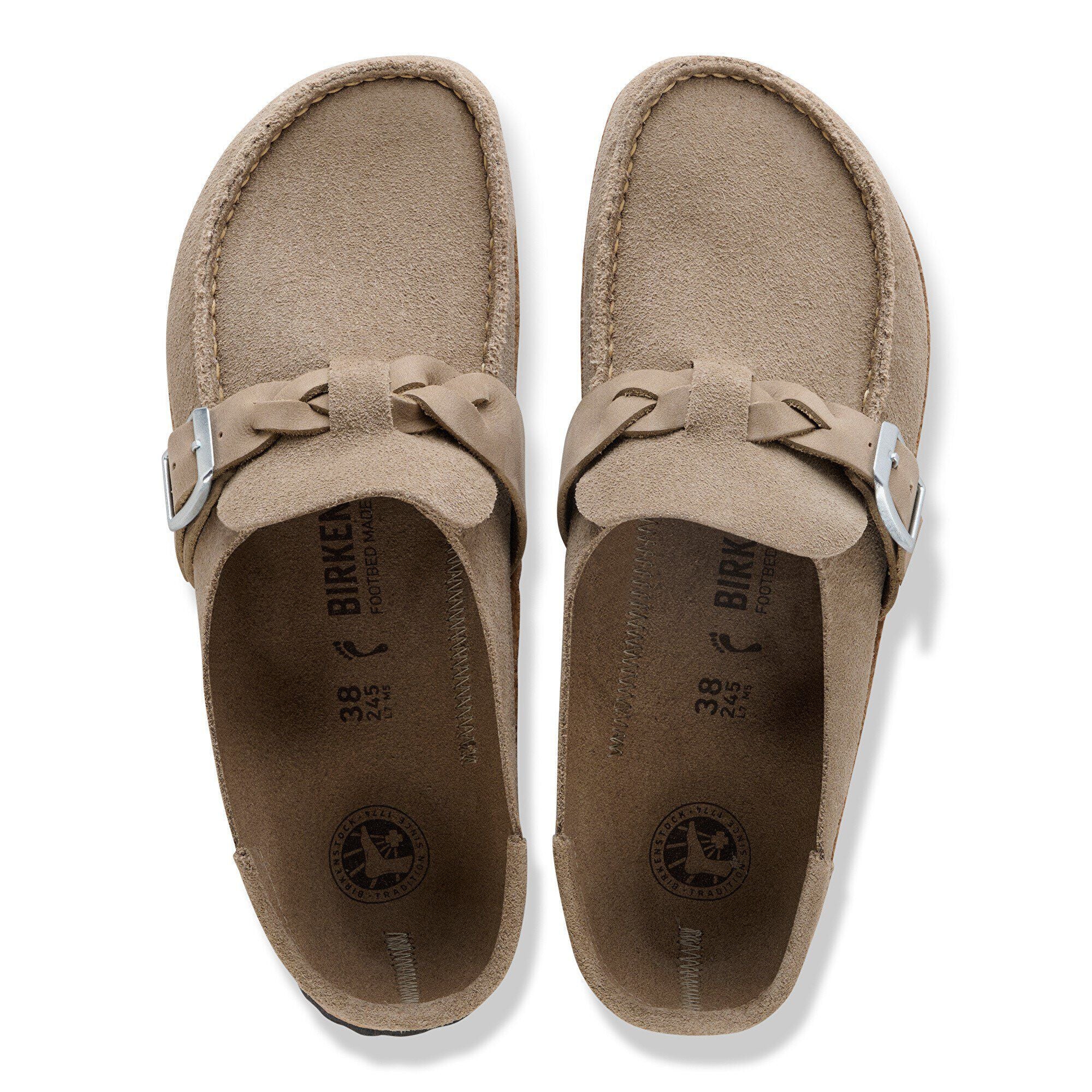 Buckley  Braided Suede Leather