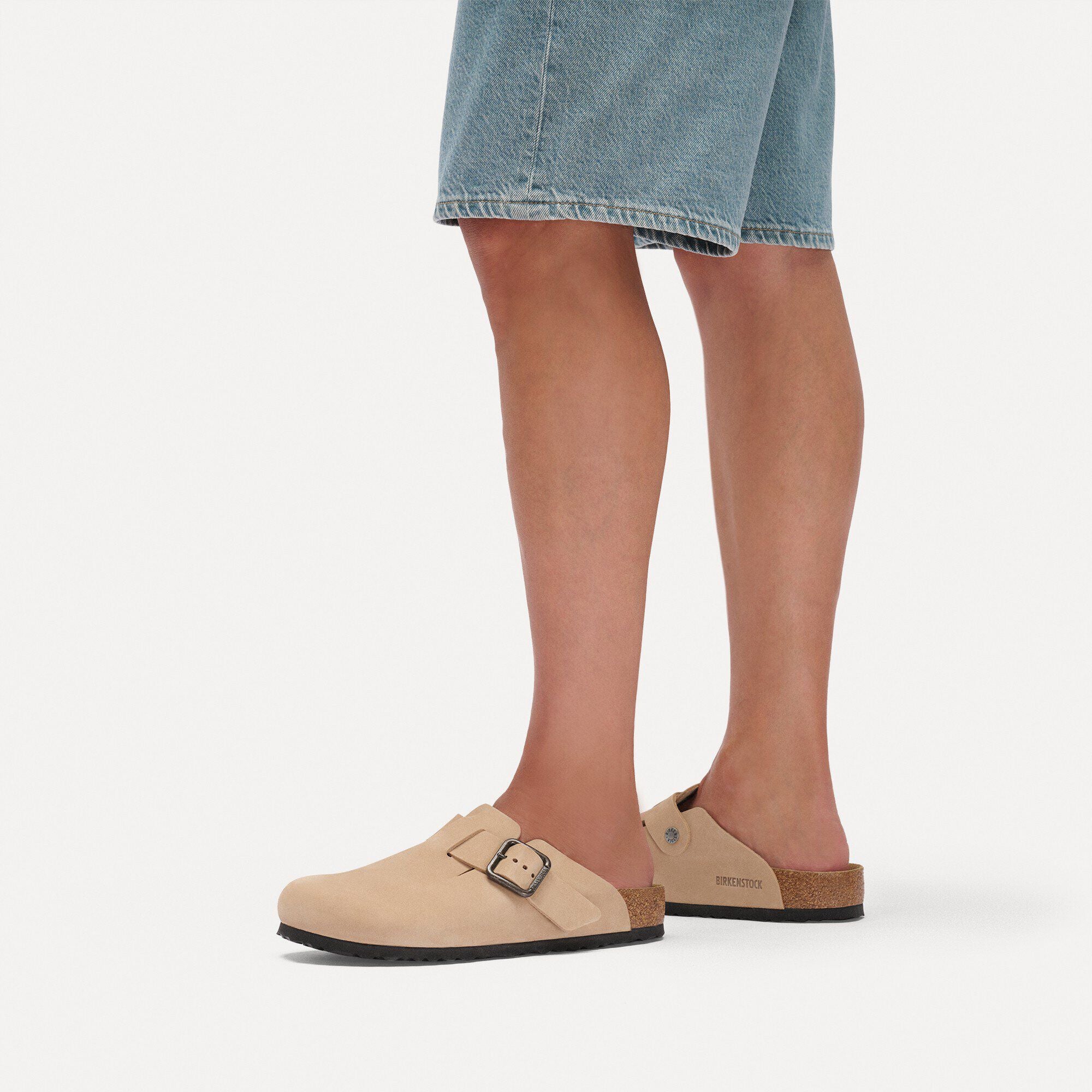 Boston Wire Buckle Nubuck Leather