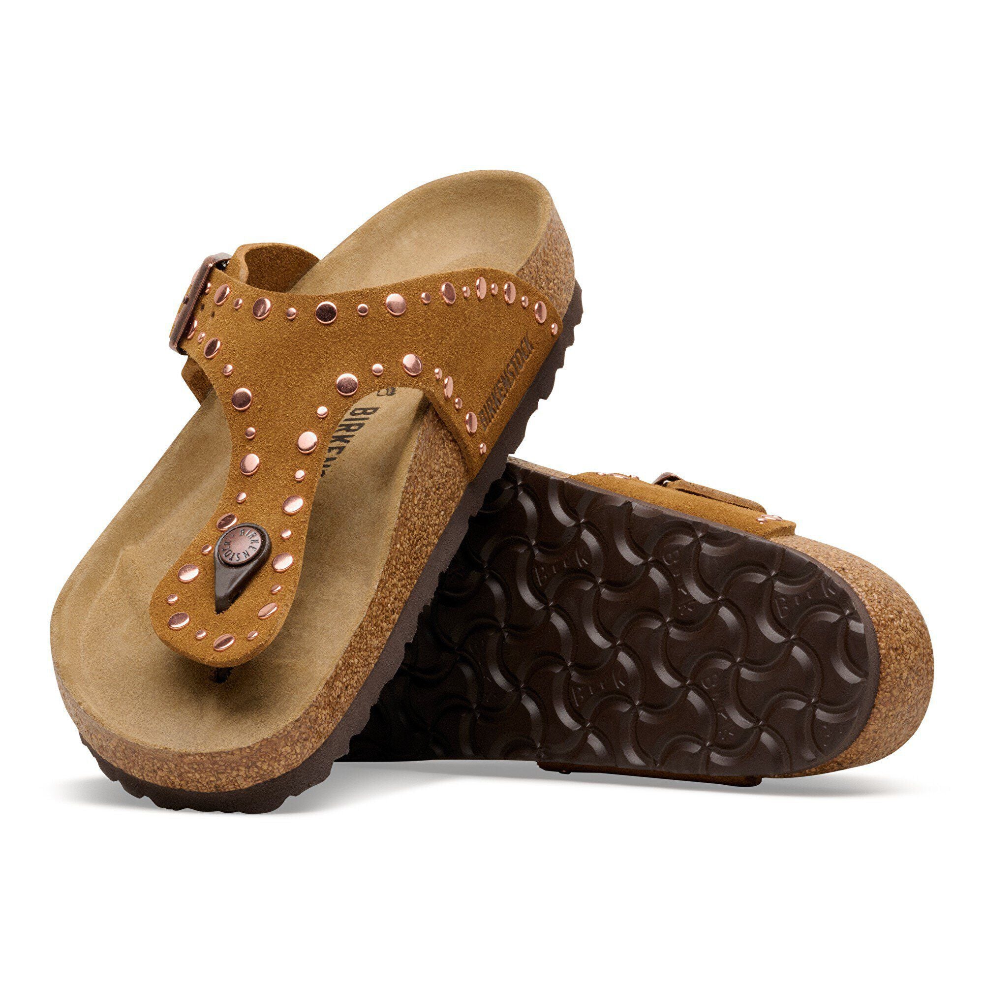 Gizeh Rivet Suede Leather