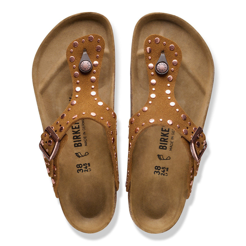 Gizeh Rivet Suede Leather