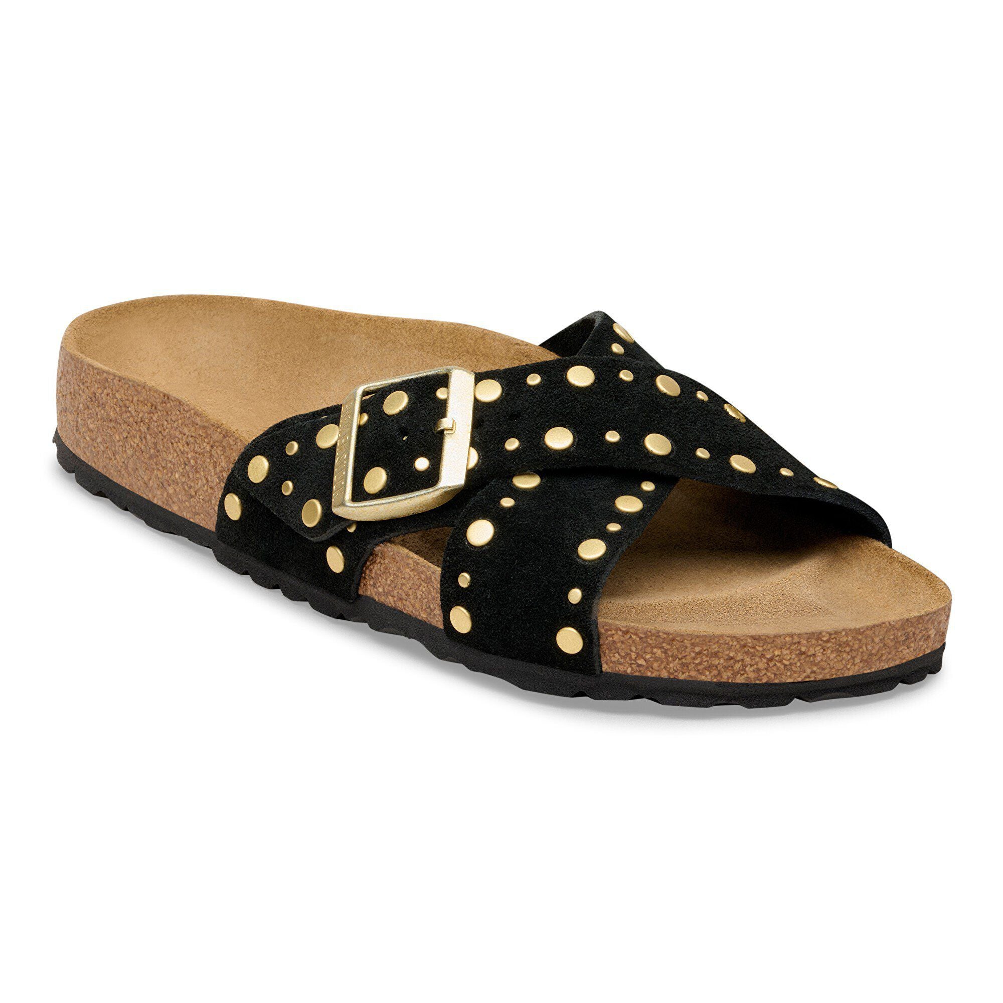 Siena Rivet Suede Leather