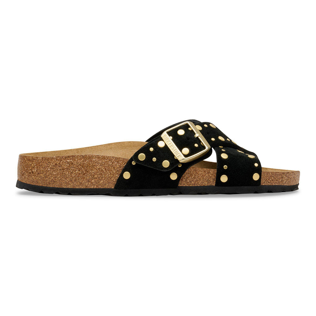 Siena Rivet Suede Leather