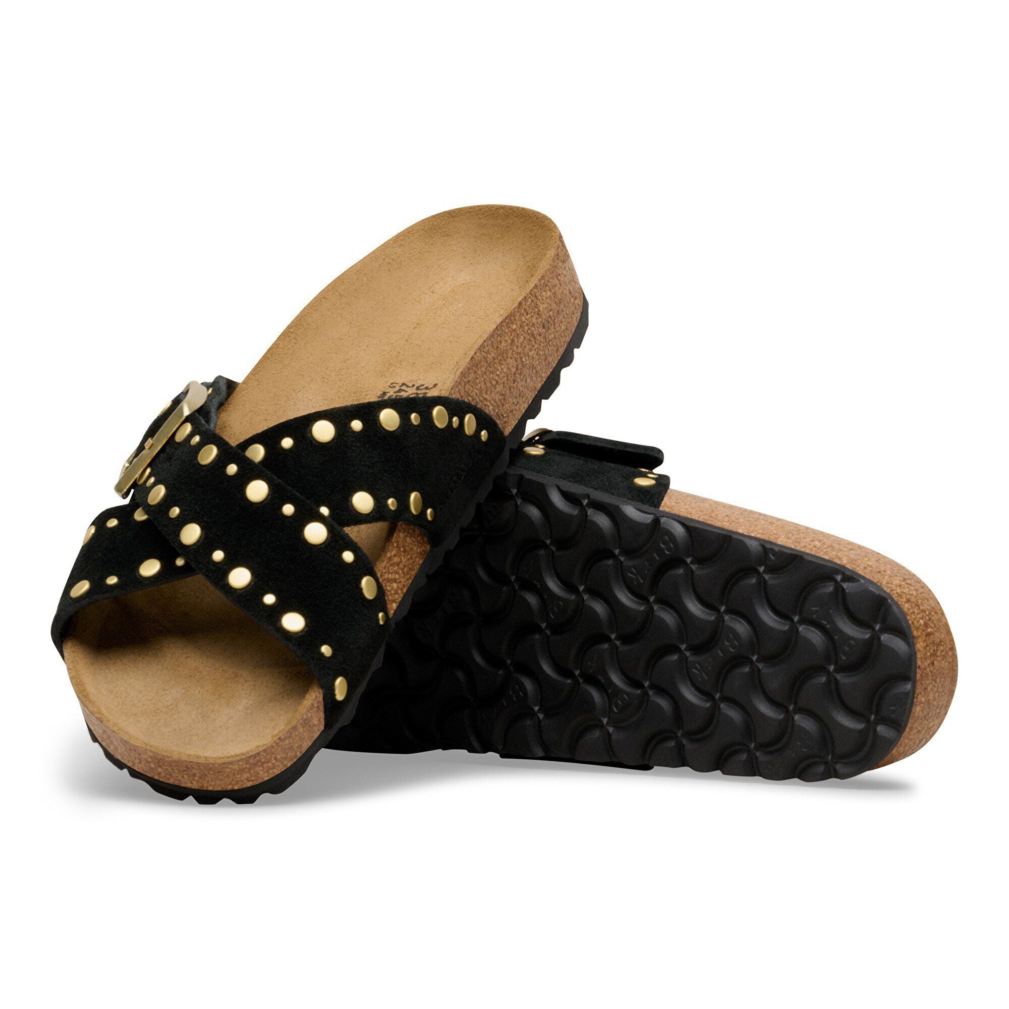 Siena Rivet Suede Leather