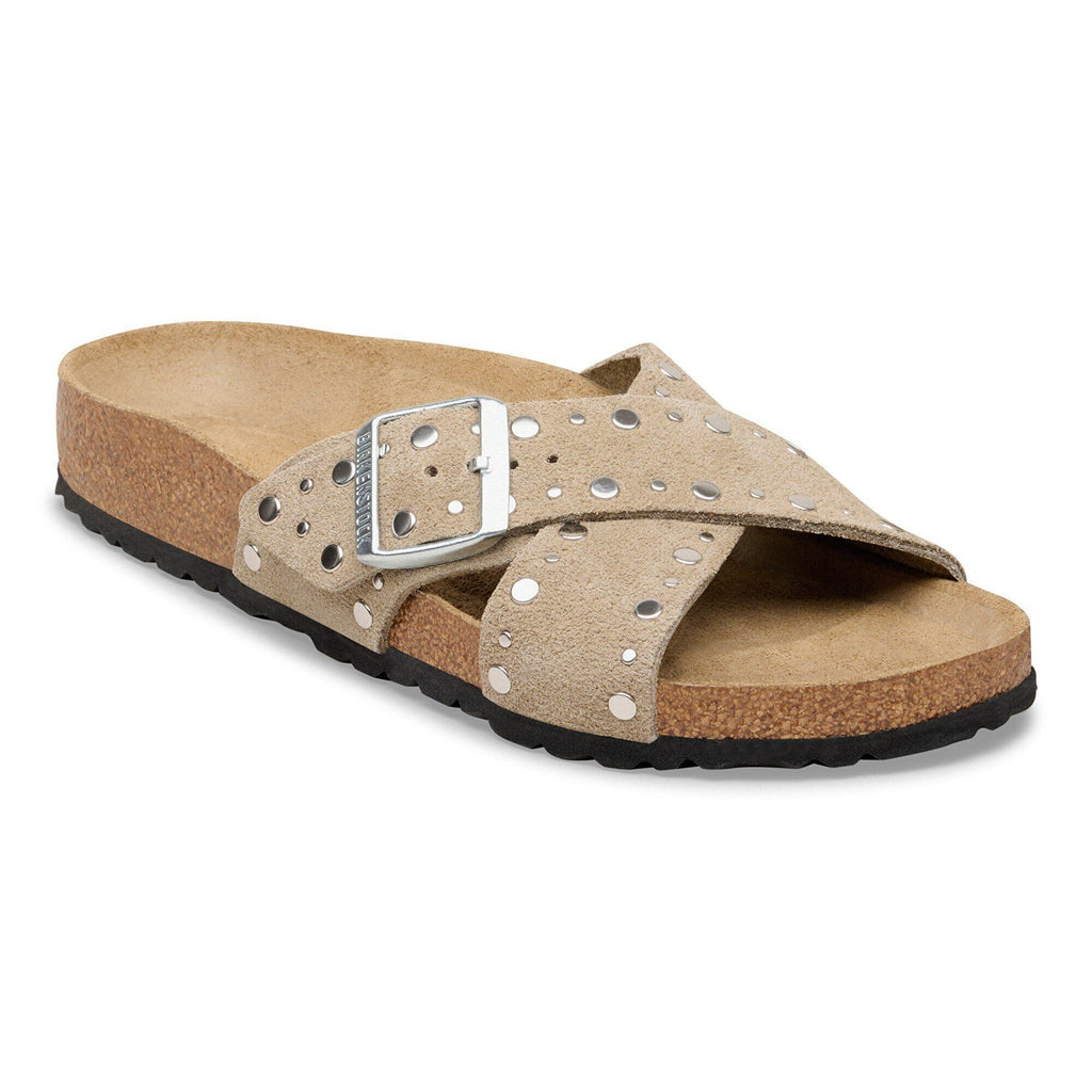Siena Rivet Suede Leather