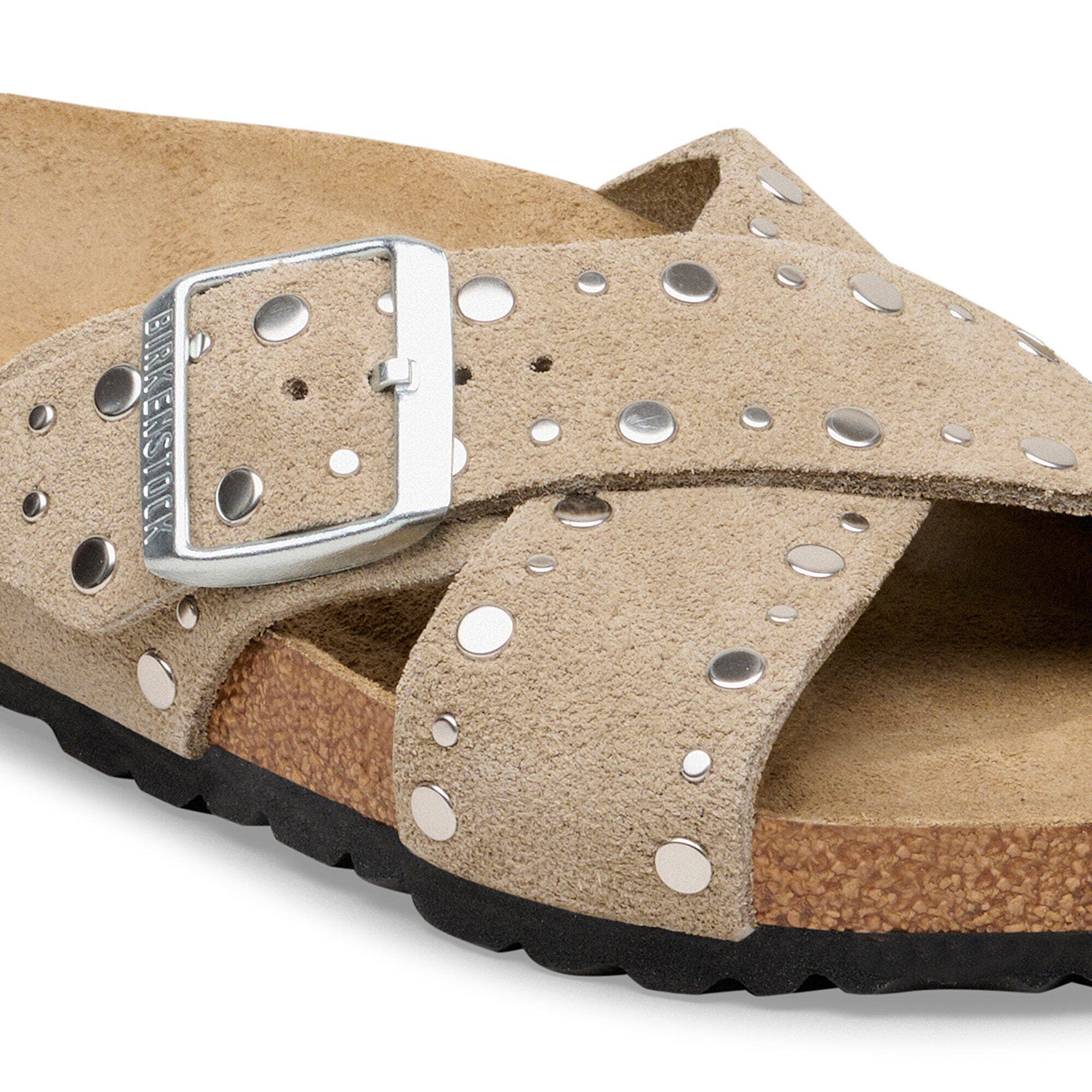 Siena Rivet Suede Leather