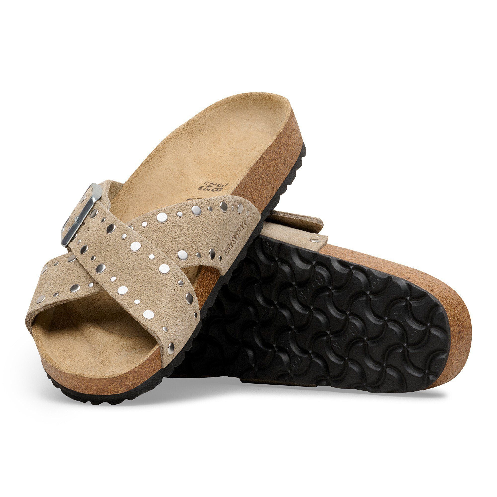 Siena Rivet Suede Leather
